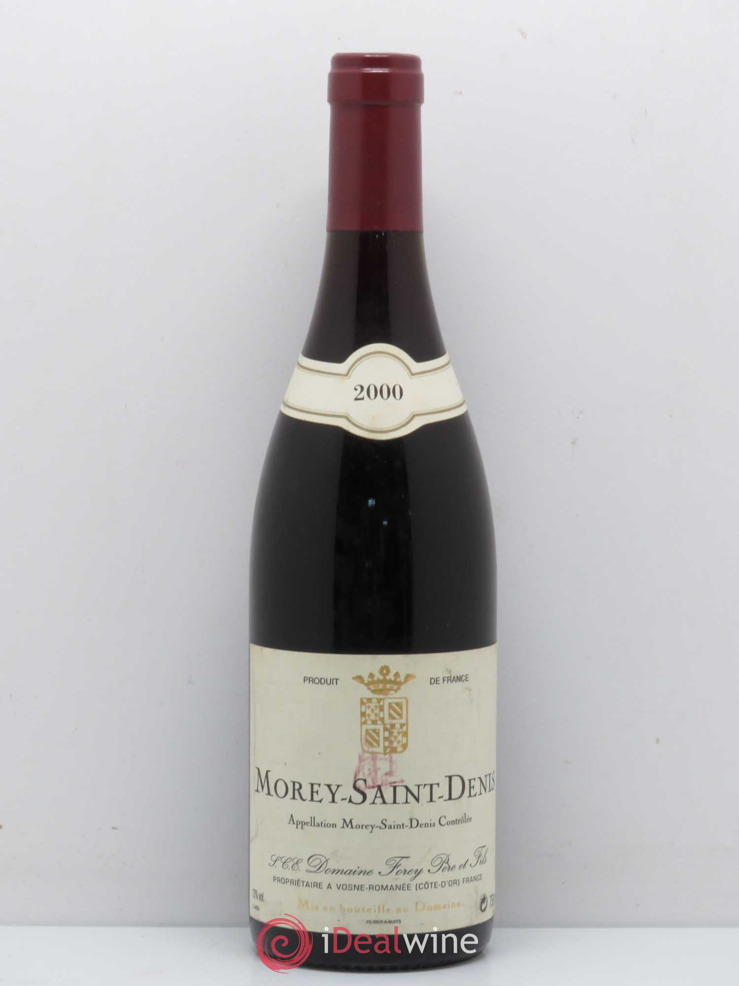 Morey-Saint-Denis 1er Cru Domaine Forey (sans prix de réserve) 2000 - Posten von 1 Flasche - 0