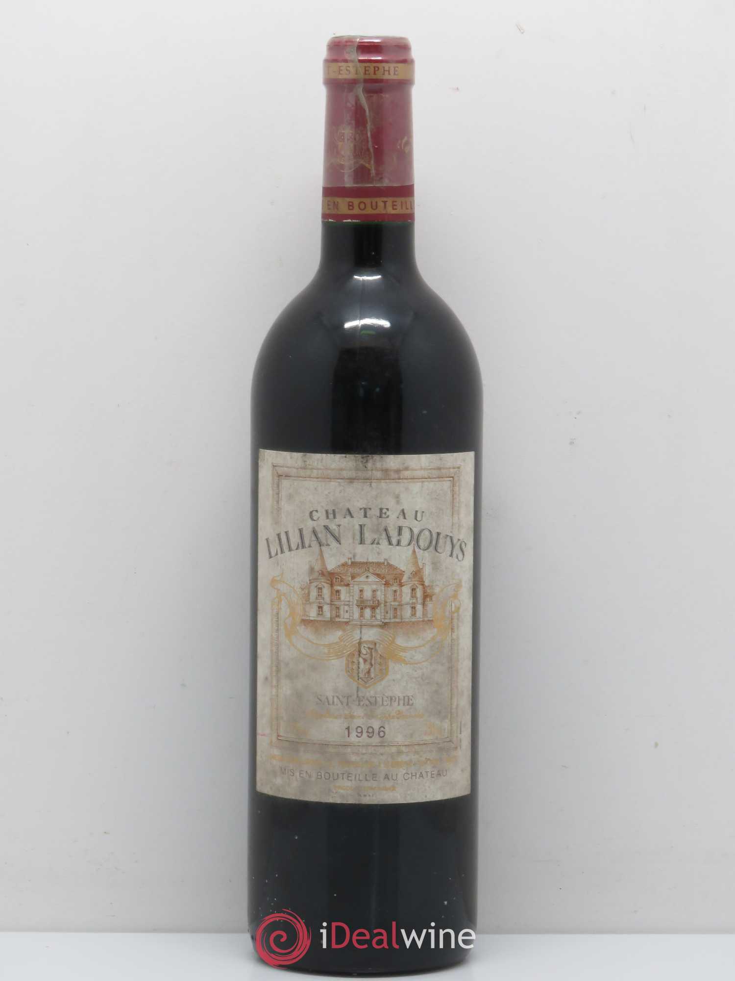 Château Lilian Ladouys Cru Bourgeois 1996 - Lot de 1 bouteille - 0