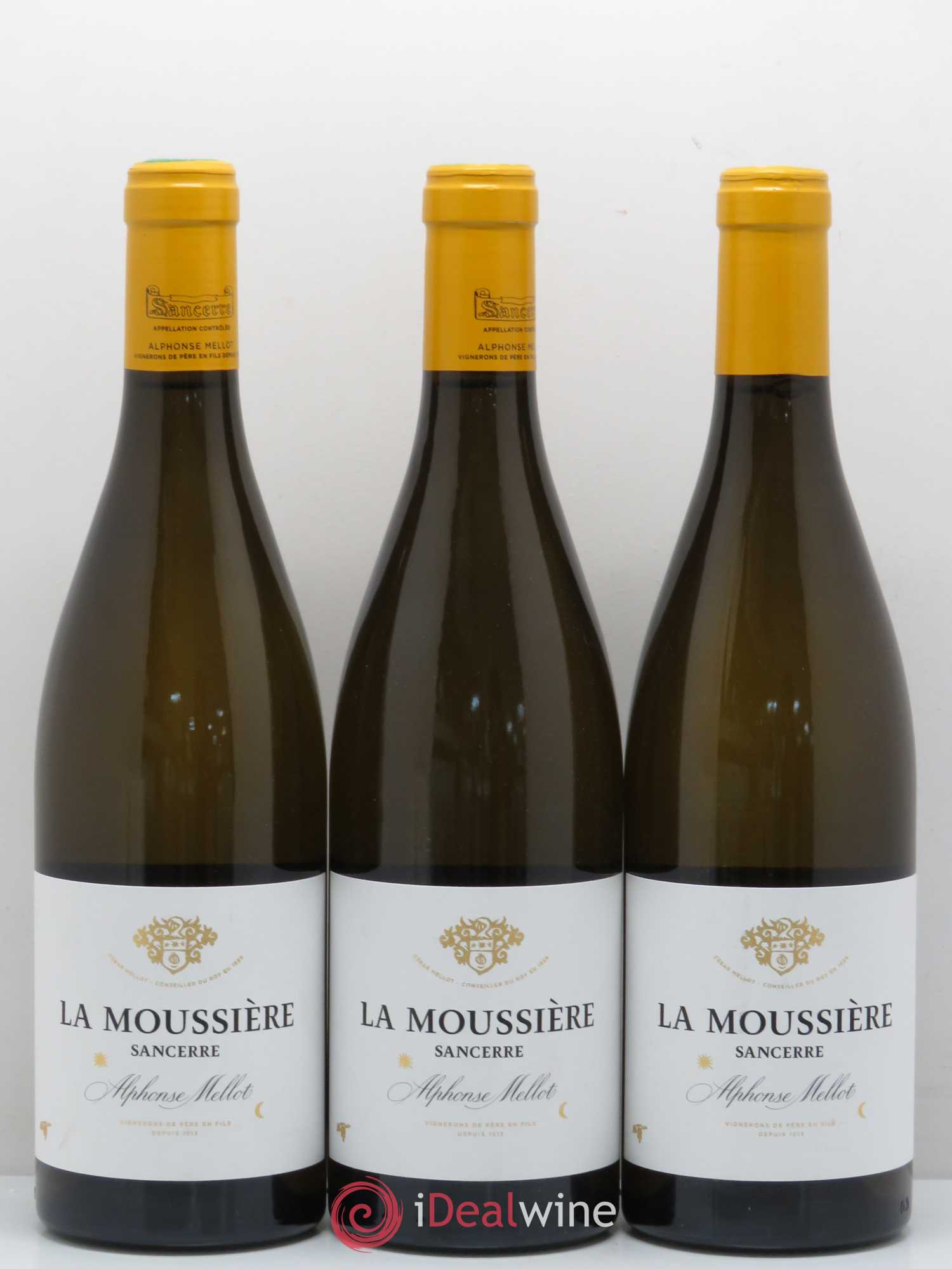 Sancerre La Moussière Alphonse Mellot 2017 - Lot de 3 bouteilles - 0