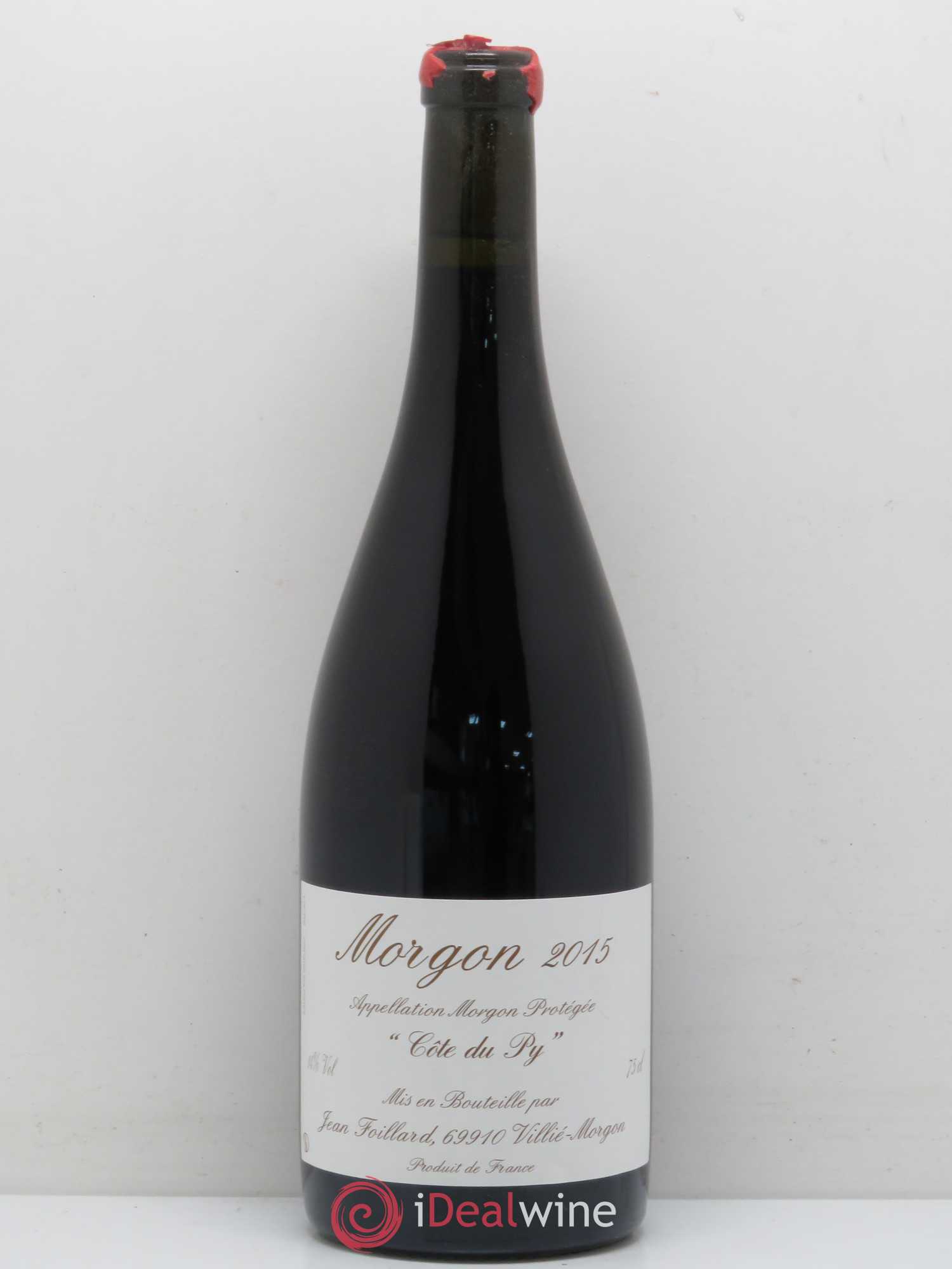 Morgon Côte du Py Jean Foillard (sans prix de réserve) 2015 - Lot de 1 bouteille - 0