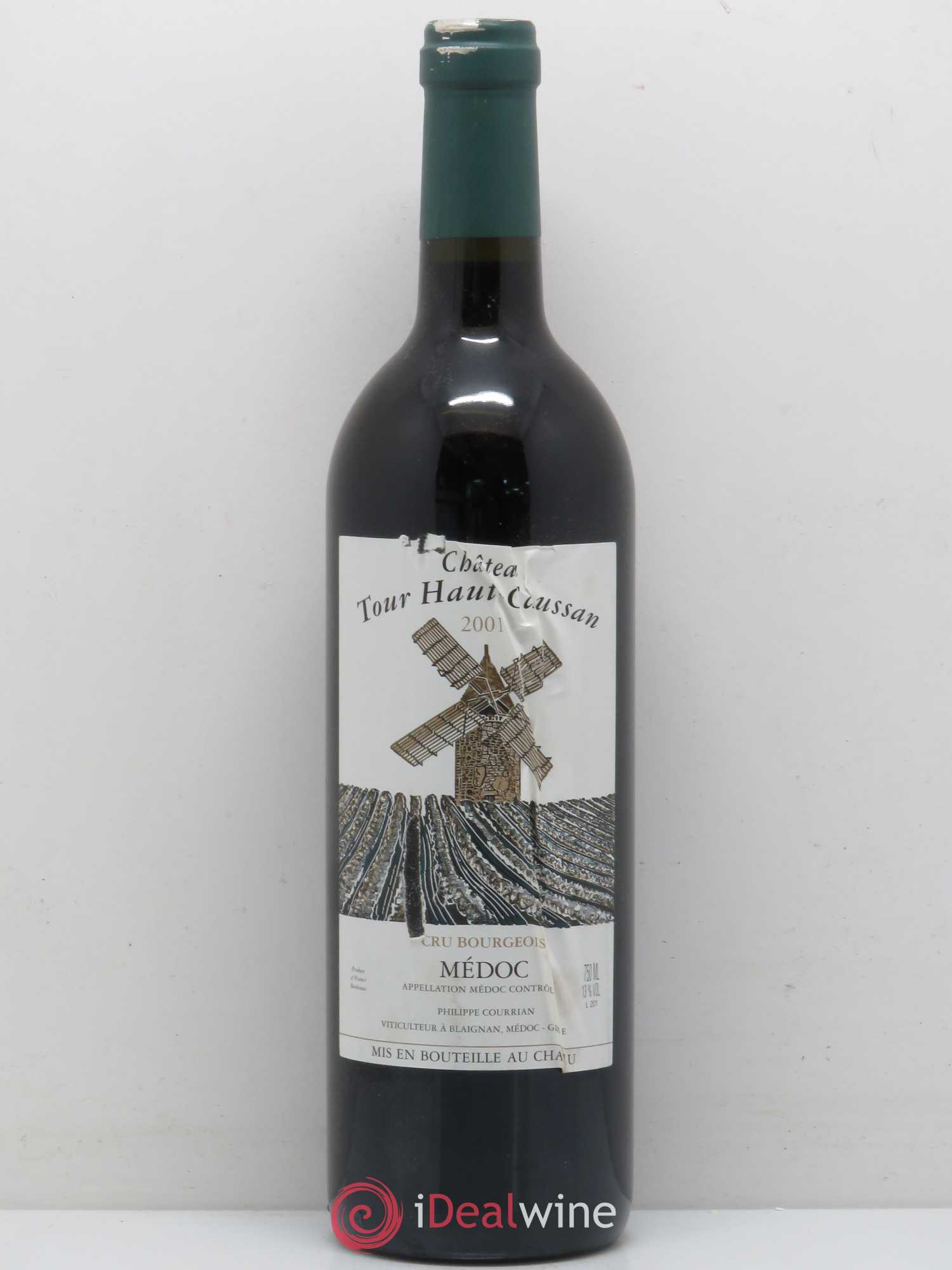 Château Tour Haut-Caussan Cru Bourgeois (sans prix de réserve) 2001 - Lot de 1 bouteille - 0