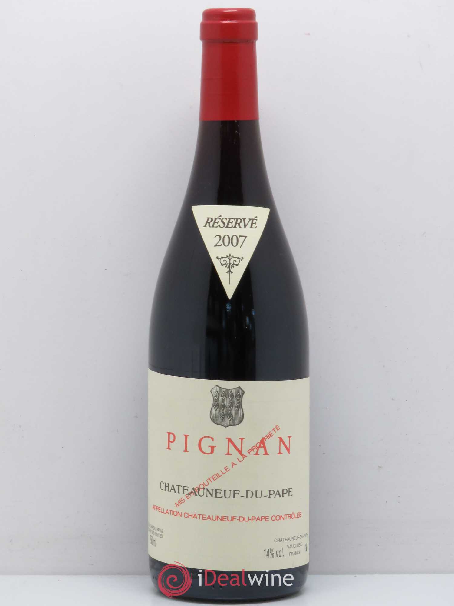 Châteauneuf-du-Pape Pignan Emmanuel Reynaud (sans prix de réserve) 2007 - Lot de 1 bouteille - 0