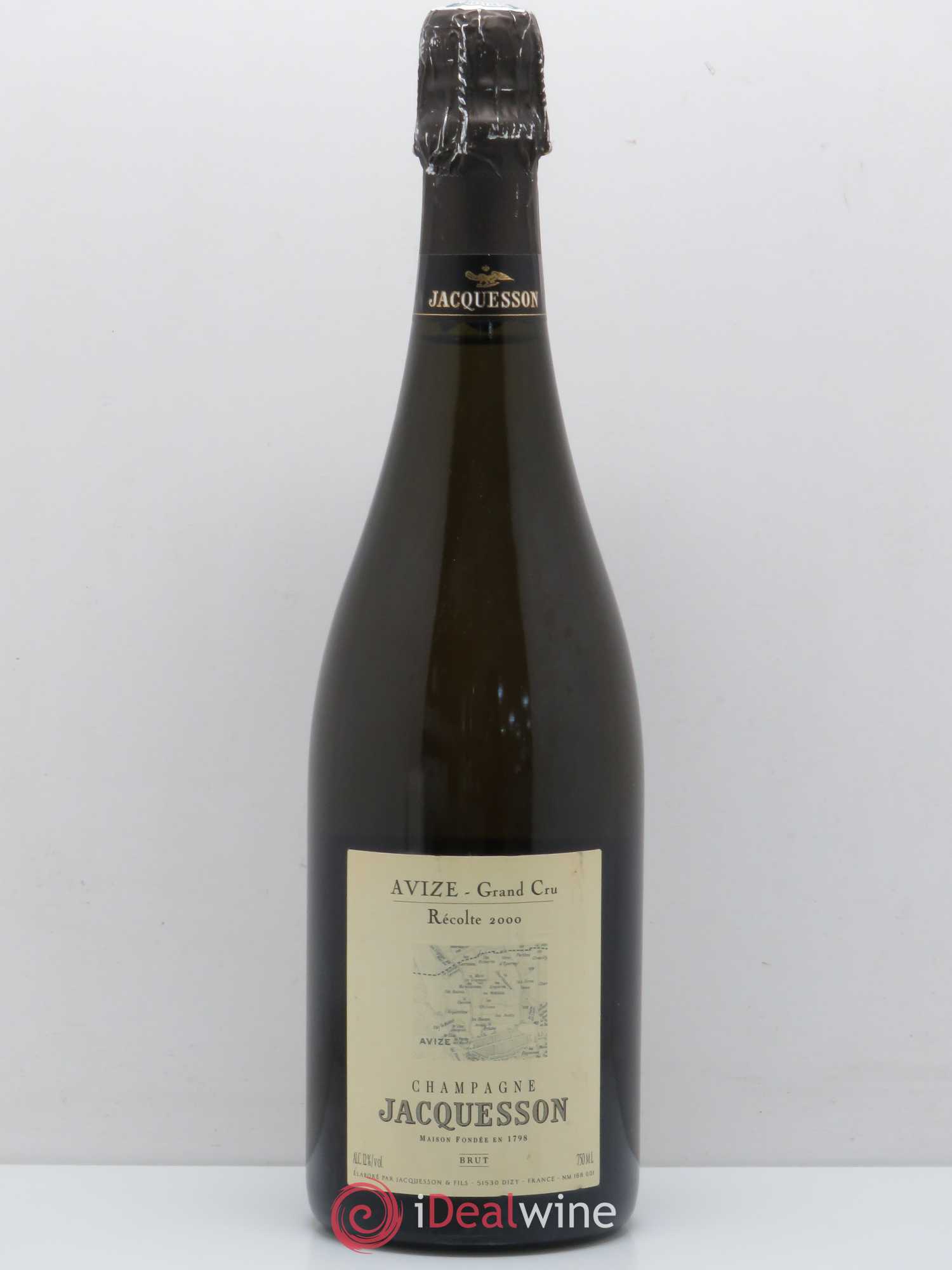 Avize Champ Caïn Extra-Brut Jacquesson Avize Grand Cru (sans prix de réserve) 2000 - Posten von 1 Flasche - 0