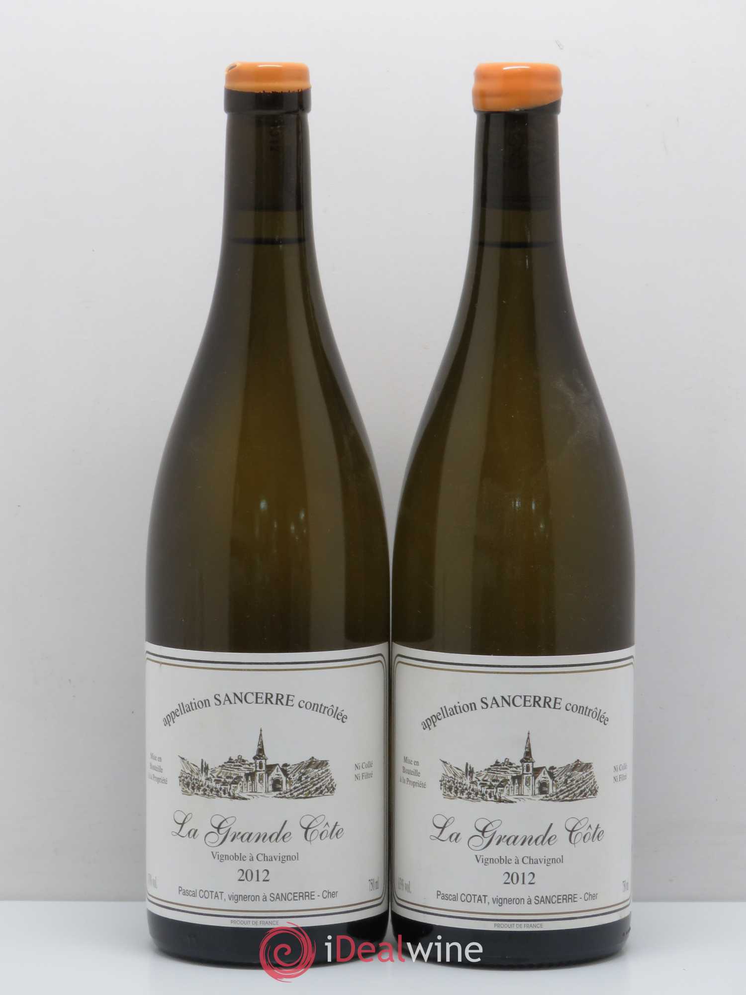 Sancerre La Grande Côte Pascal Cotat 2012 - Lot de 2 bouteilles - 0