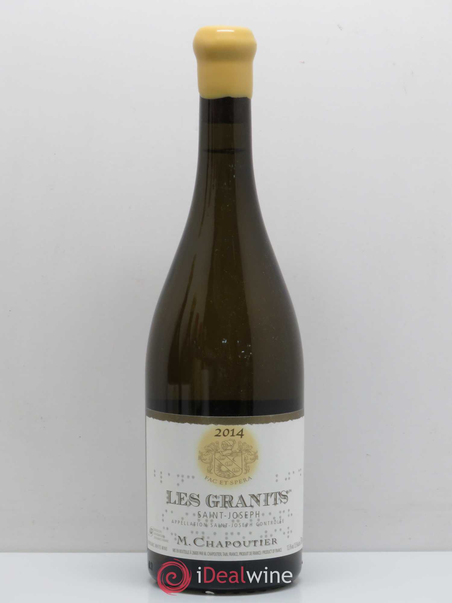 Saint-Joseph Les Granits Chapoutier (sans prix de réserve) 2014 - Lot de 1 bouteille - 0