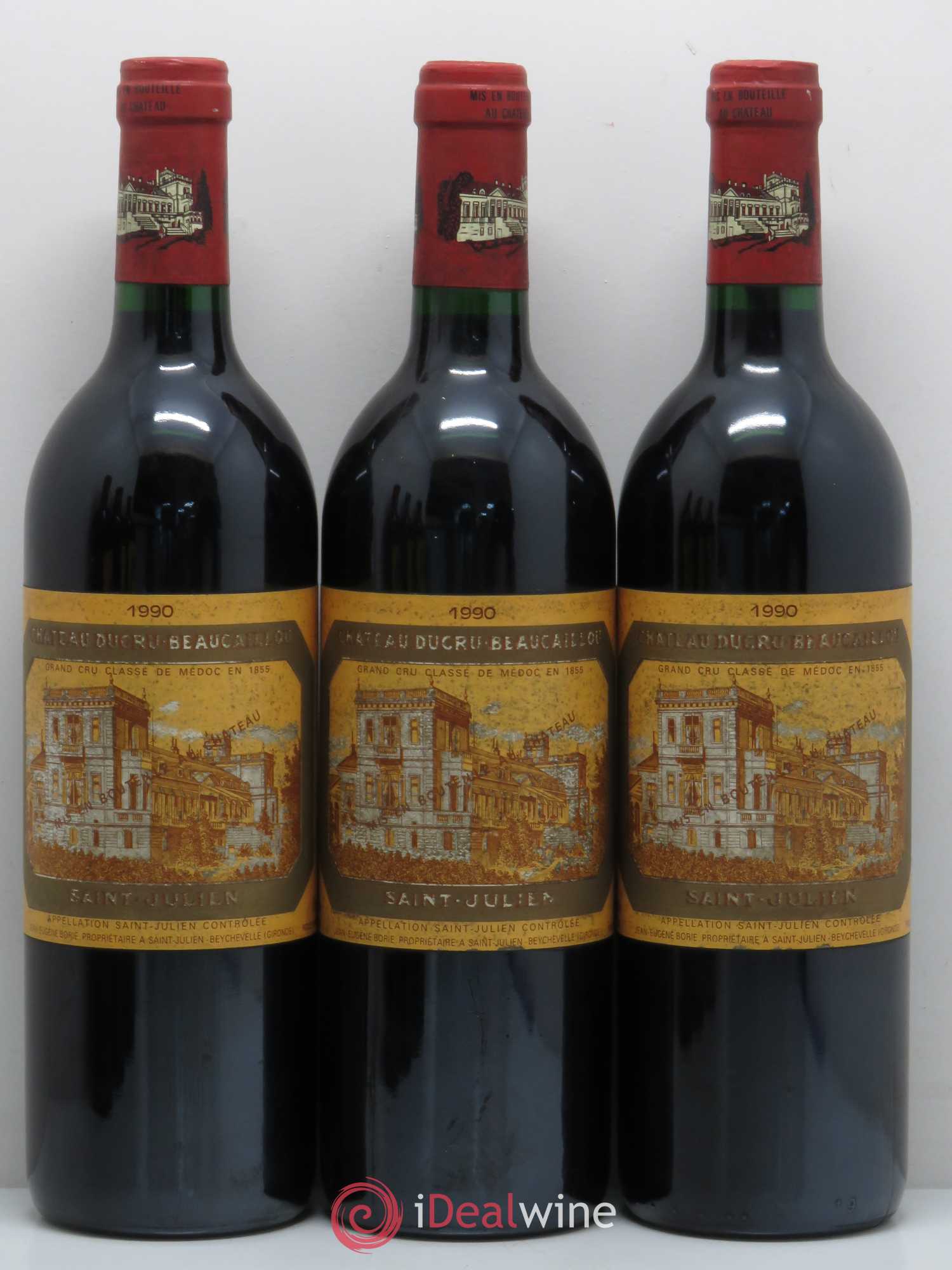Château Ducru Beaucaillou 2ème Grand Cru Classé 1990 - Lot de 6 bouteilles - 1