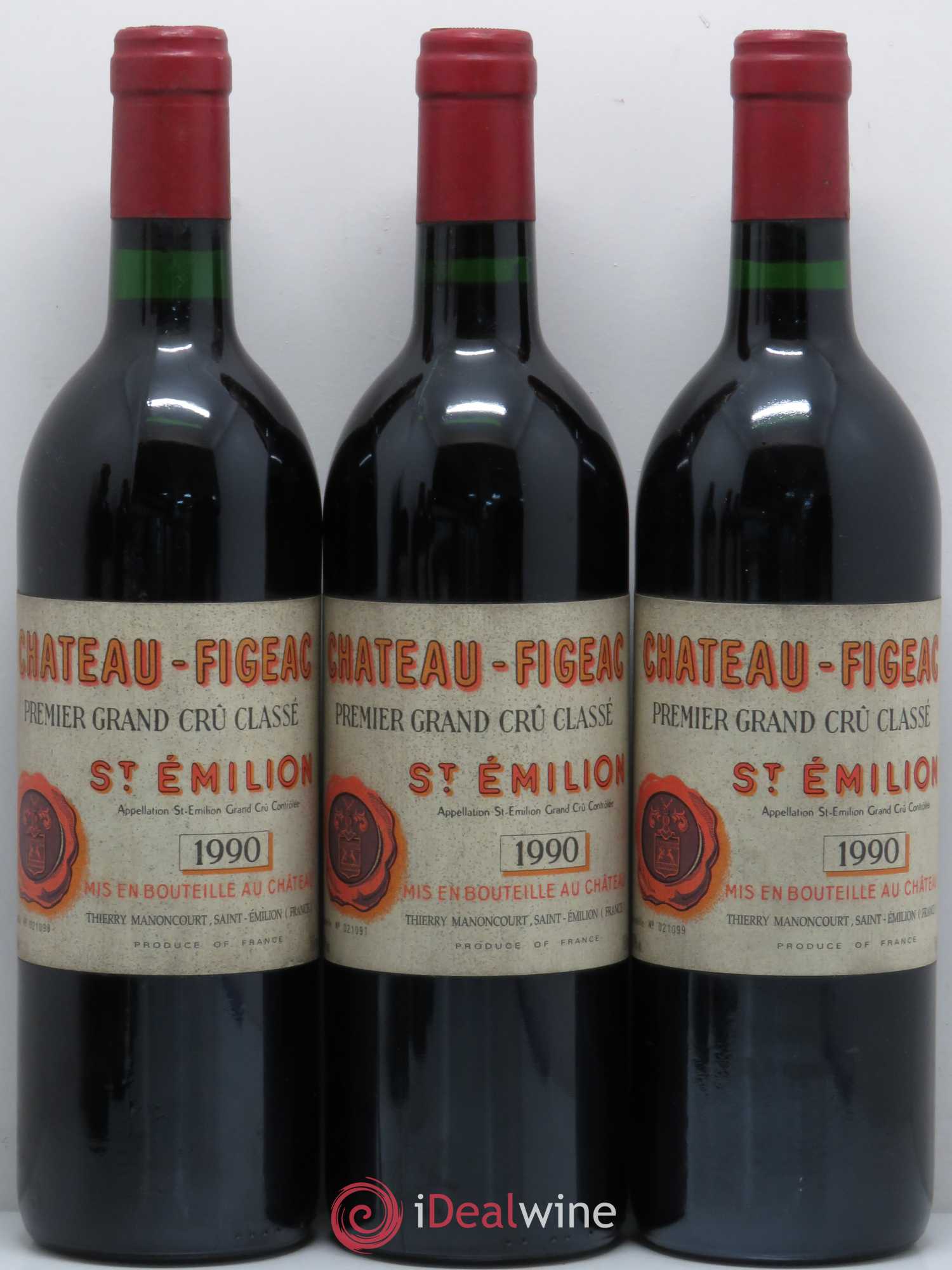 Château Figeac 1er Grand Cru Classé A 1990 - Lot de 6 bouteilles - 2