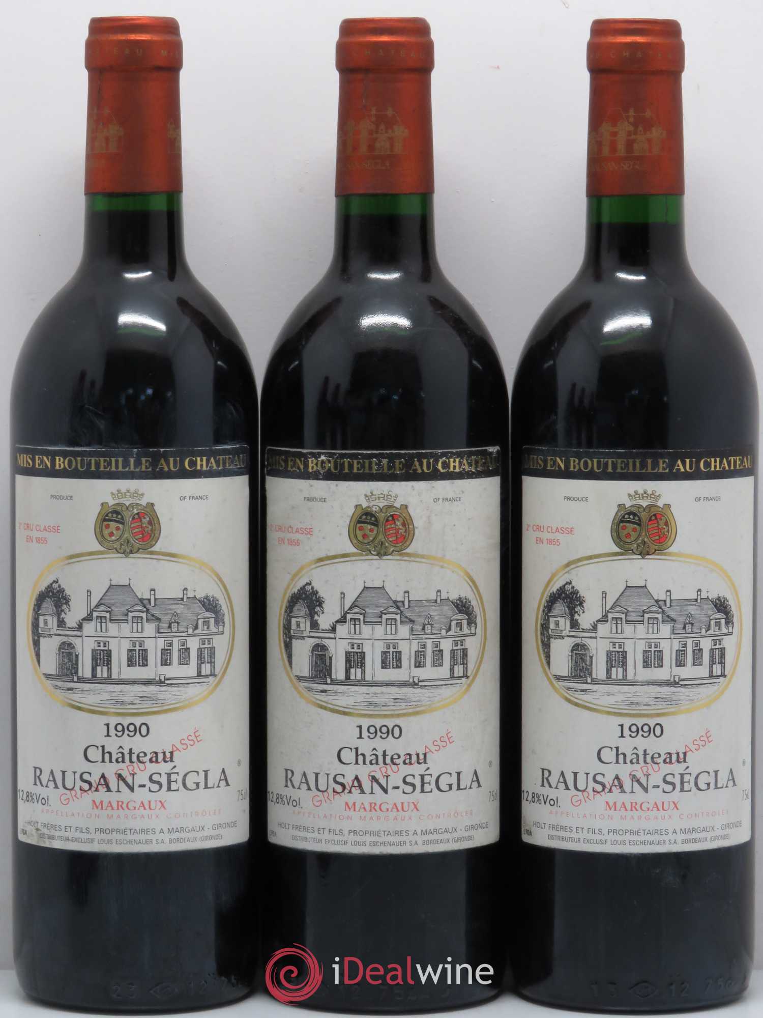 Château Rauzan Ségla Grand Cru Classé 1990 - Lot de 6 bouteilles - 2