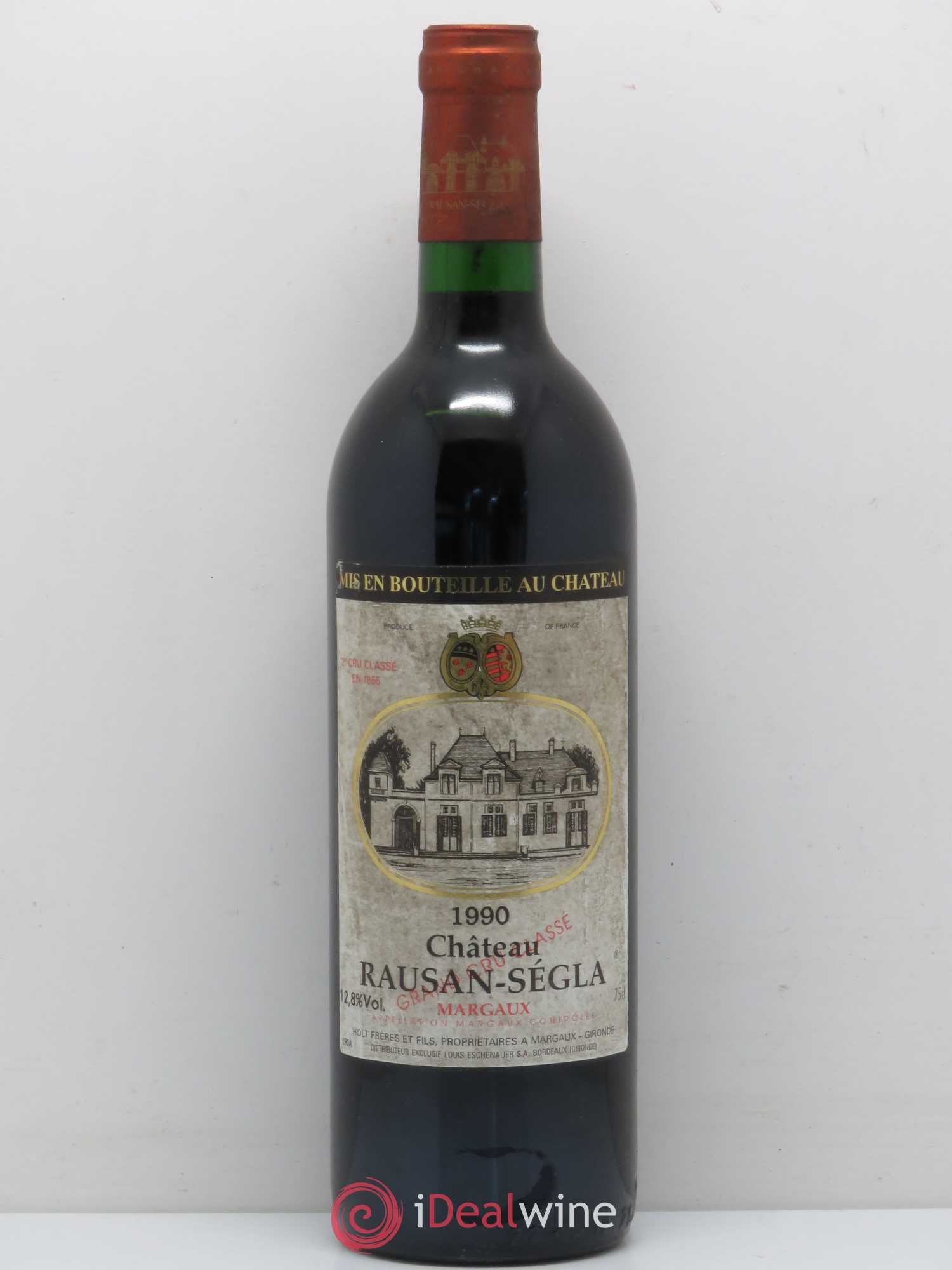 Château Rauzan Ségla Grand Cru Classé 1990 - Lot de 1 bouteille - 0