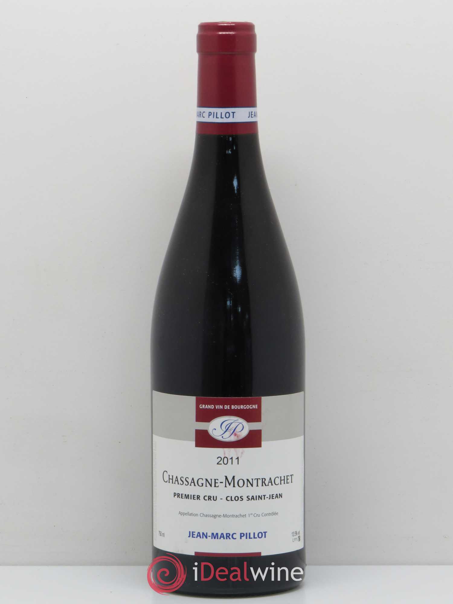 Chassagne-Montrachet 1er Cru Clos Saint Jean-Marc Pillot 2011 - Posten von 1 Flasche - 0