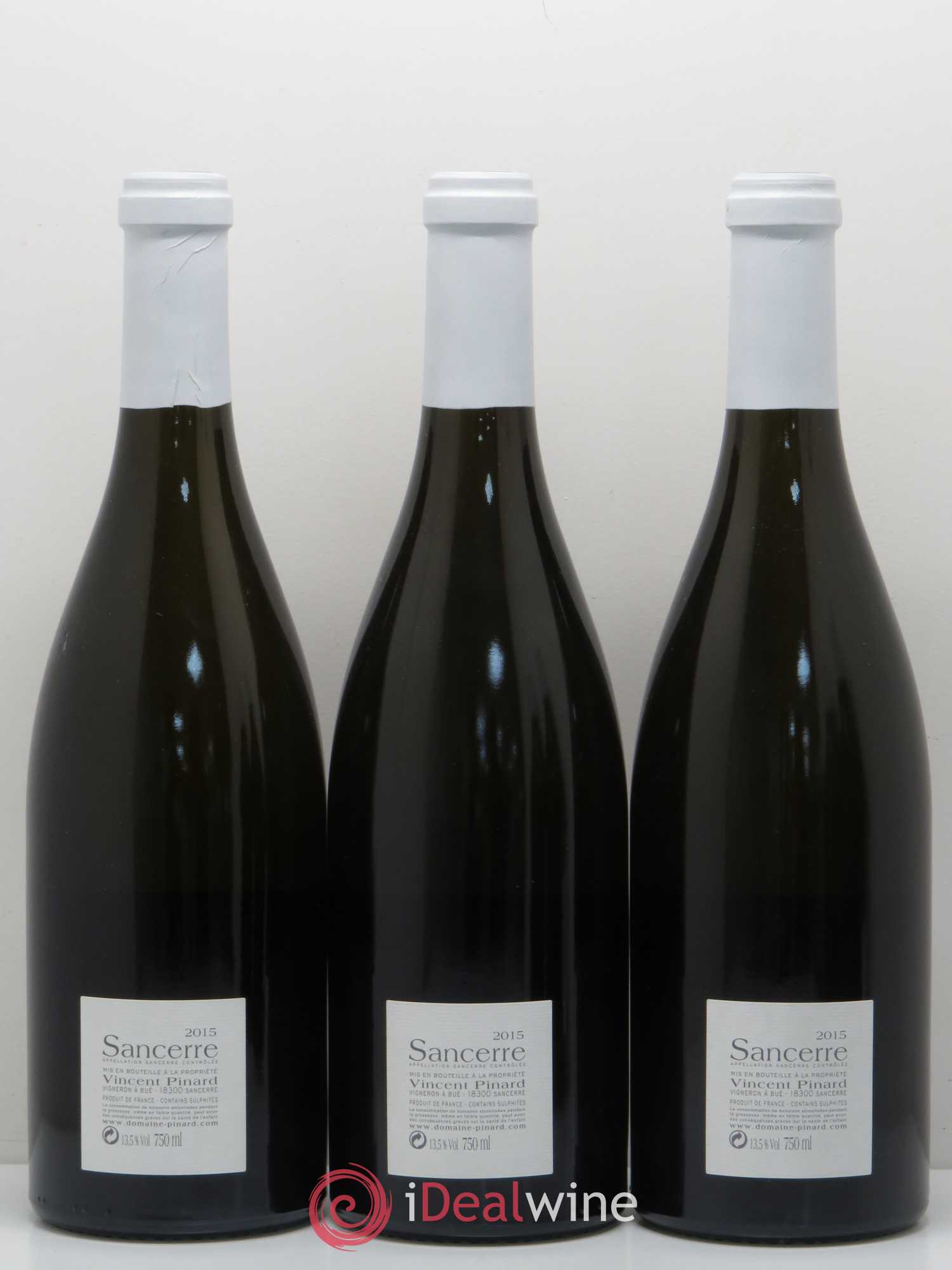 Sancerre Grand Chemarin Vincent Pinard 2015 - Lot de 5 bouteilles - 2