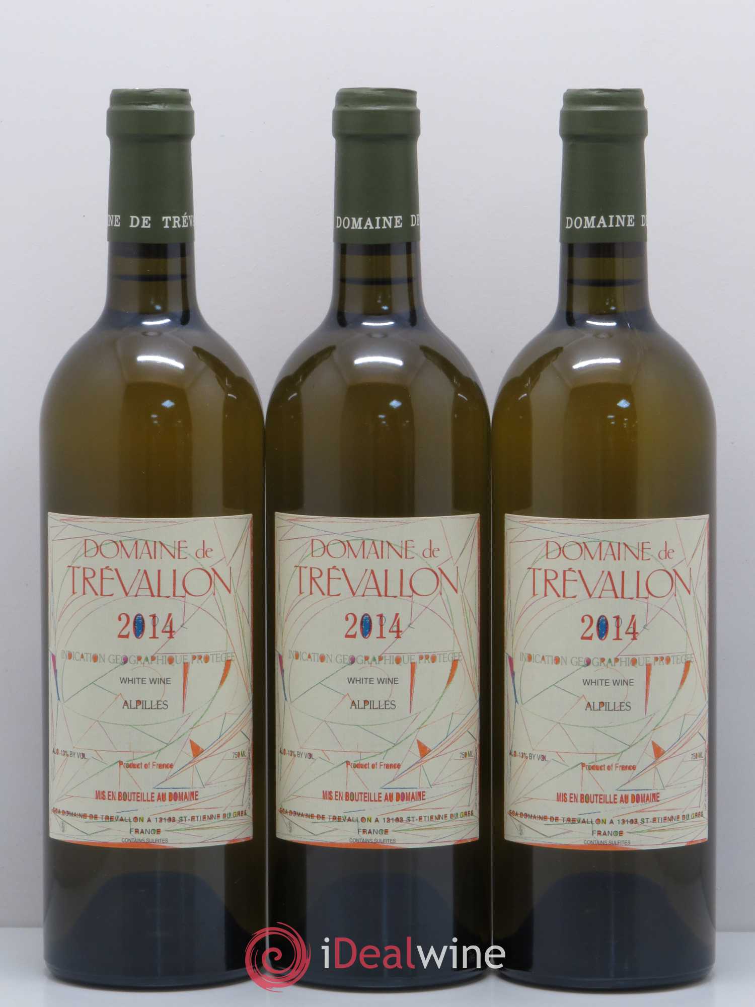 VDP Bouches du Rhône Trévallon (Domaine de) Eloi Dürrbach 2014 - Lot de 3 bouteilles - 0