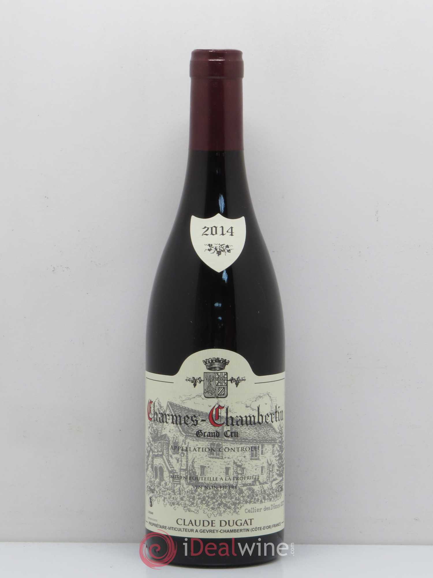 Charmes-Chambertin Grand Cru Claude Dugat 2014 - Lot de 1 bouteille - 0