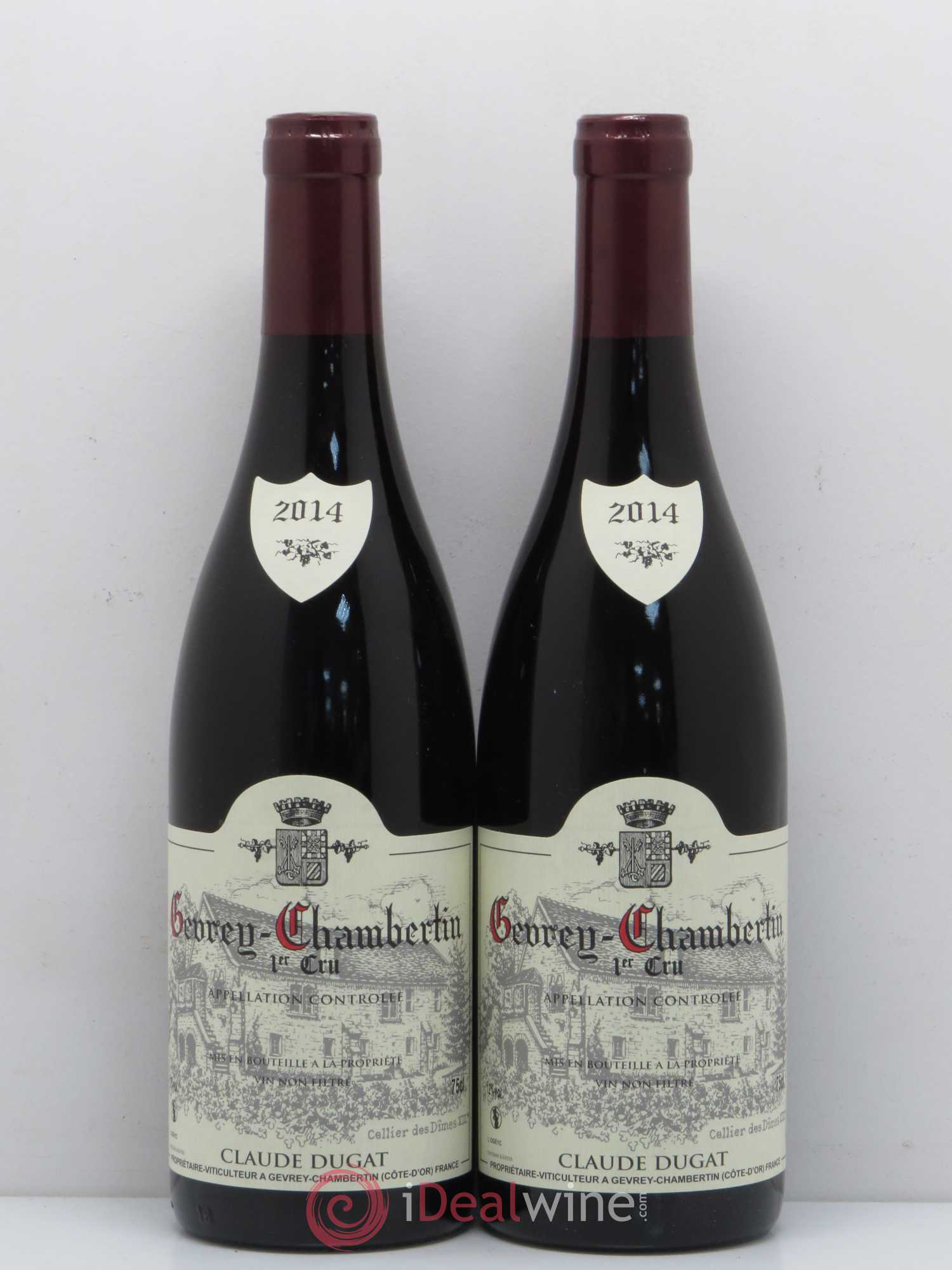 Gevrey-Chambertin 1er Cru Claude Dugat 2014 - Lot de 2 bouteilles - 0
