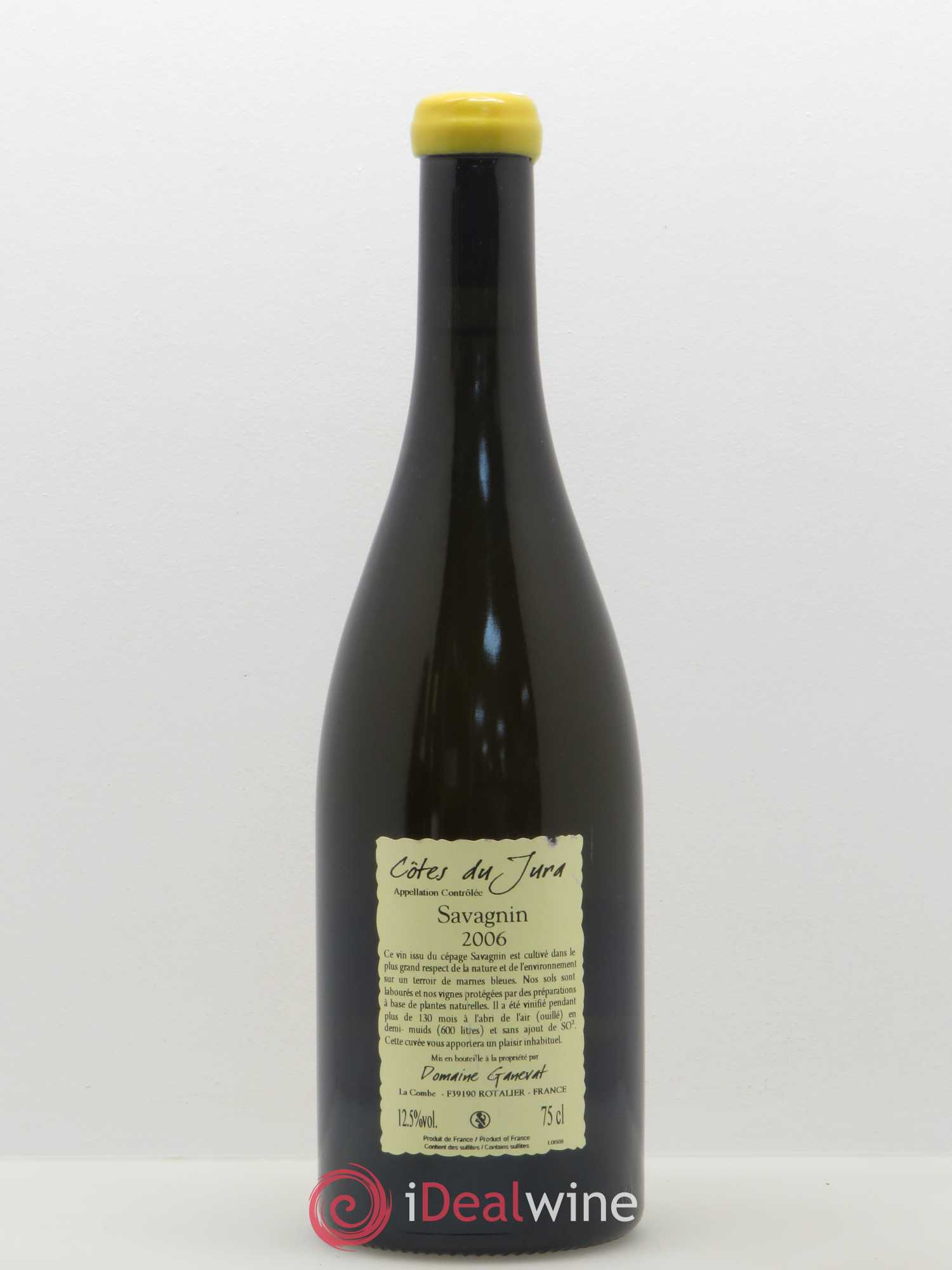 Côtes du Jura Les Vignes de mon Père Jean-François Ganevat (Domaine) 2006 - Lot de 1 bouteille - 1
