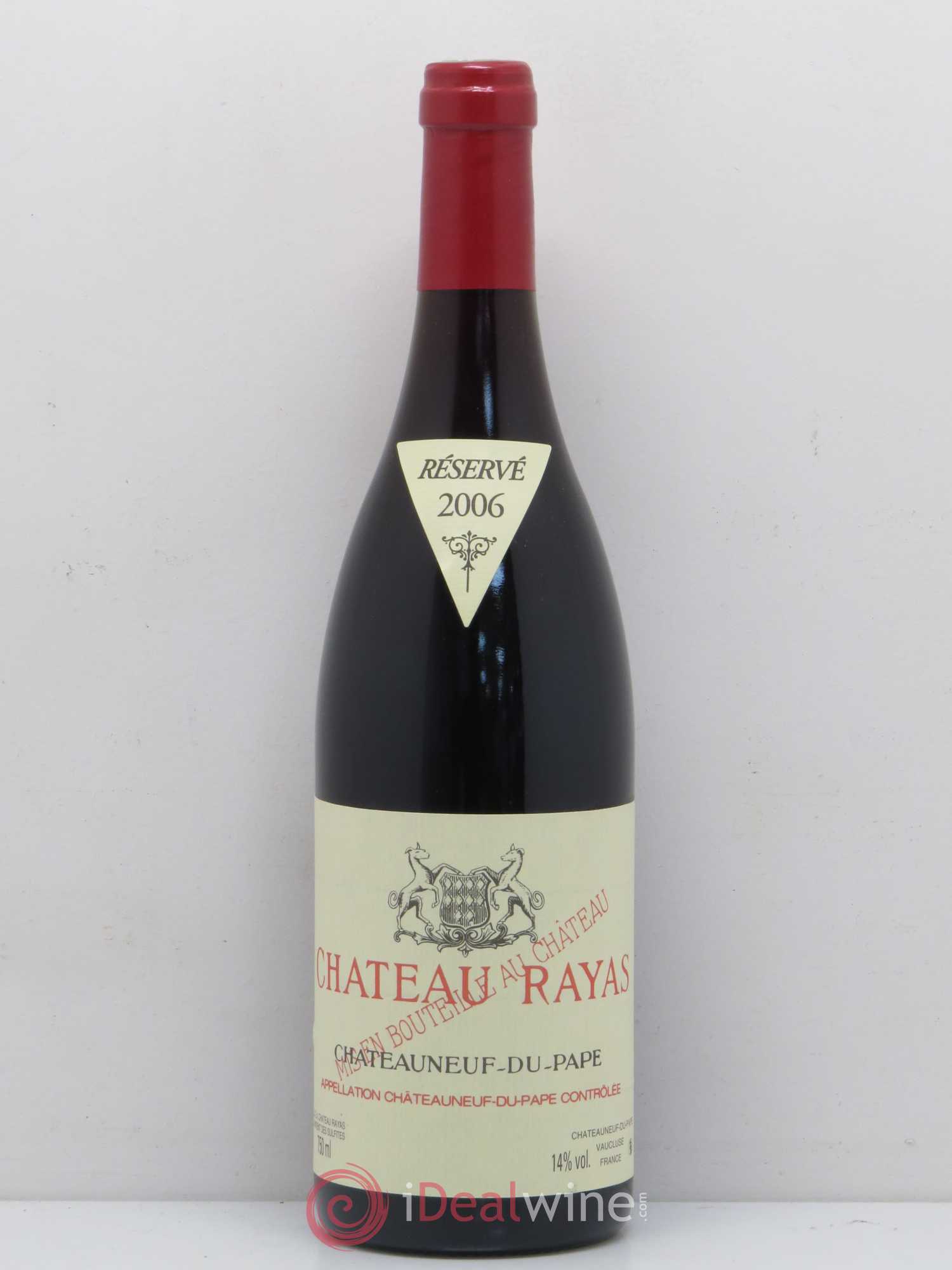 Châteauneuf-du-Pape Château Rayas Emmanuel Reynaud 2006 - Lot de 1 bouteille - 0
