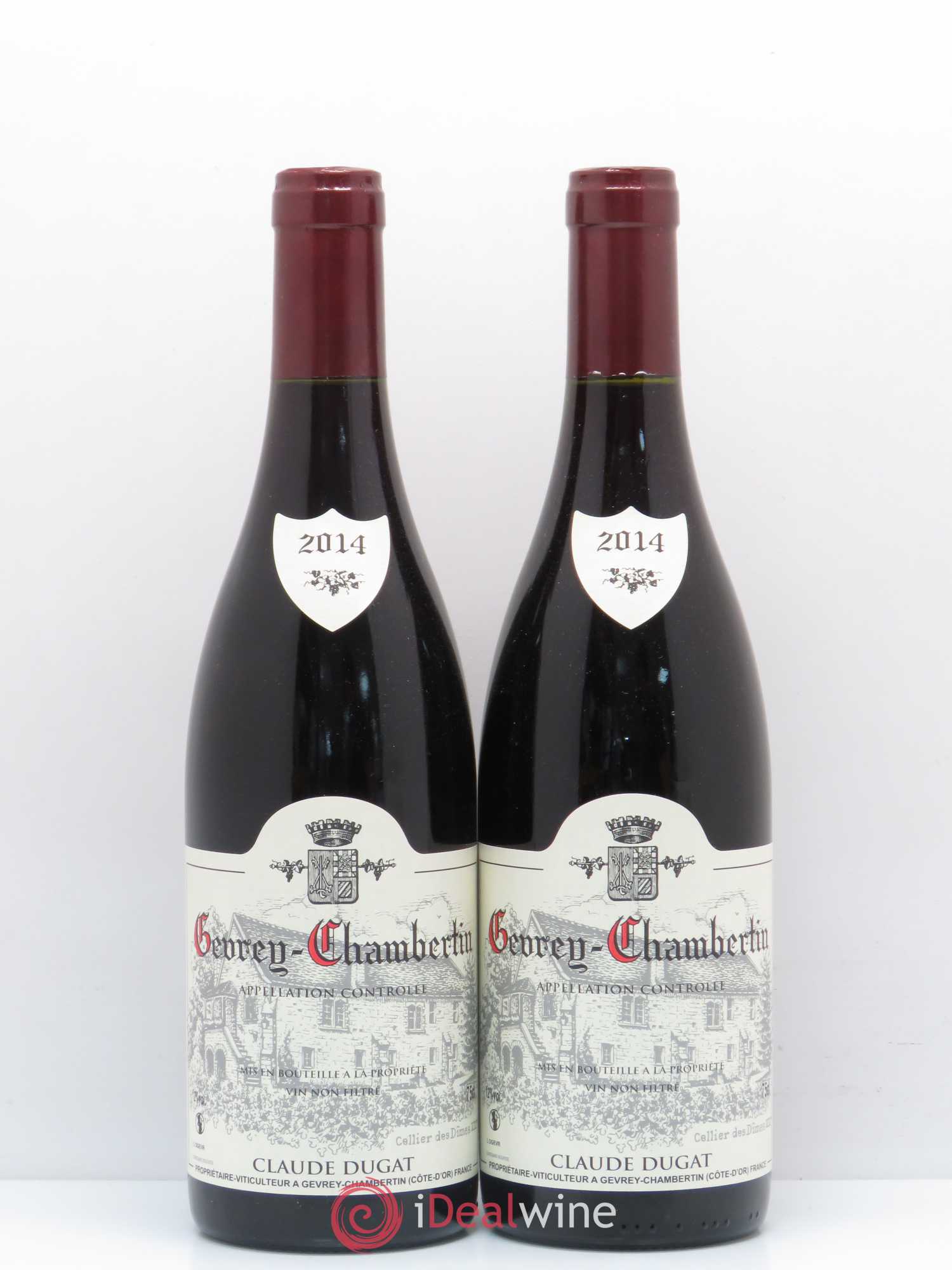 Gevrey-Chambertin Claude Dugat 2014 - Lot de 2 bouteilles - 0