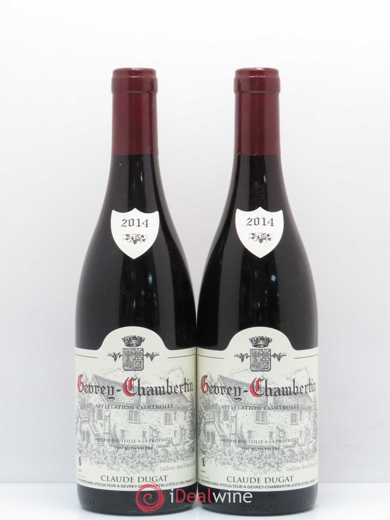 Gevrey-Chambertin Claude Dugat 2014 - Lot de 2 bouteilles - 0