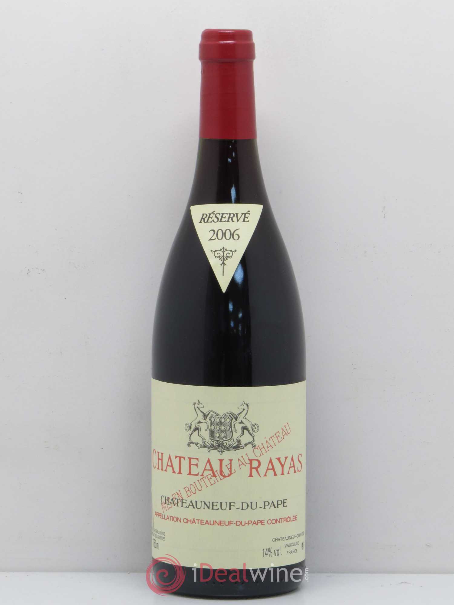 Châteauneuf-du-Pape Château Rayas Emmanuel Reynaud 2006 - Lot de 1 bouteille - 0