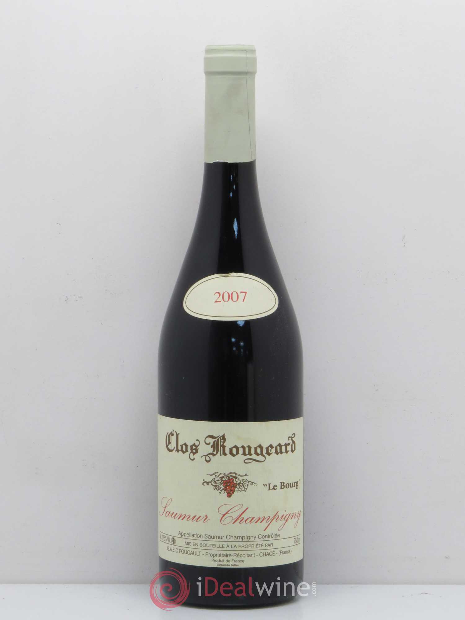 Saumur-Champigny Le Bourg Clos Rougeard 2007 - Lot de 1 bouteille - 0