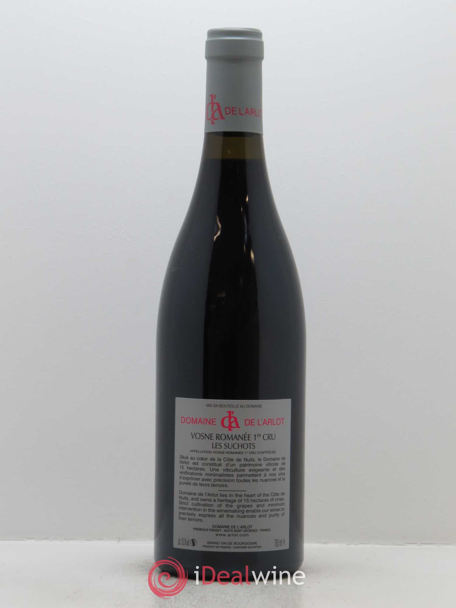 Vosne-Romanée 1er Cru Les Suchots Domaine de l'Arlot 2015 - Lotto di 1 bottiglia - 1