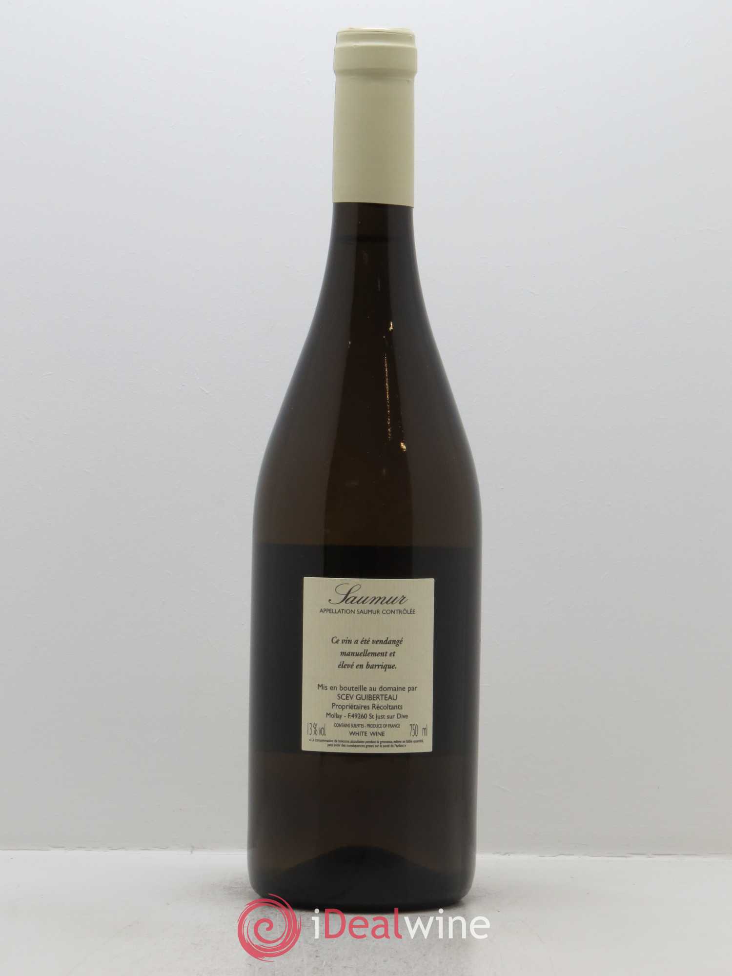 Saumur Brézé Domaine Guiberteau 2014 - Lot de 1 bouteille - 1