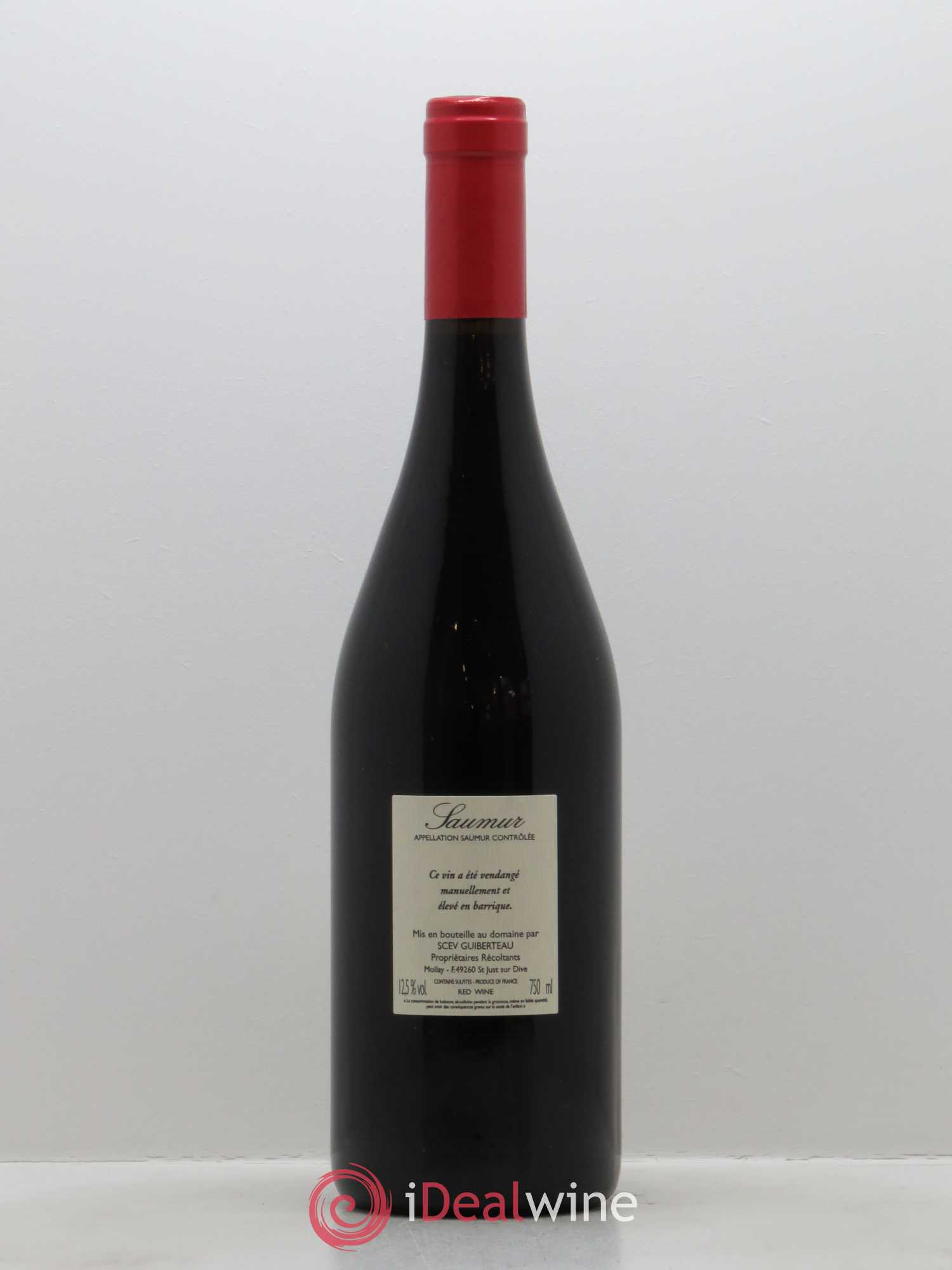 Saumur Les Motelles Domaine Guiberteau 2015 - Lot de 1 bouteille - 1