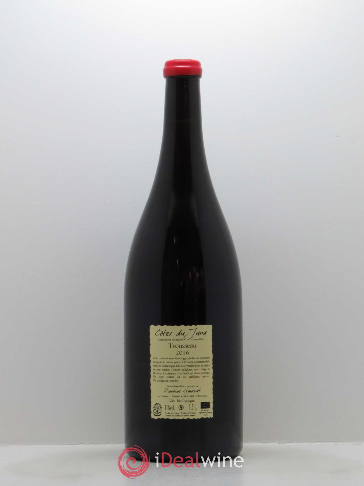Côtes du Jura Plein Sud Jean-François Ganevat (Domaine) 2016 - Lot de 1 magnum - 1