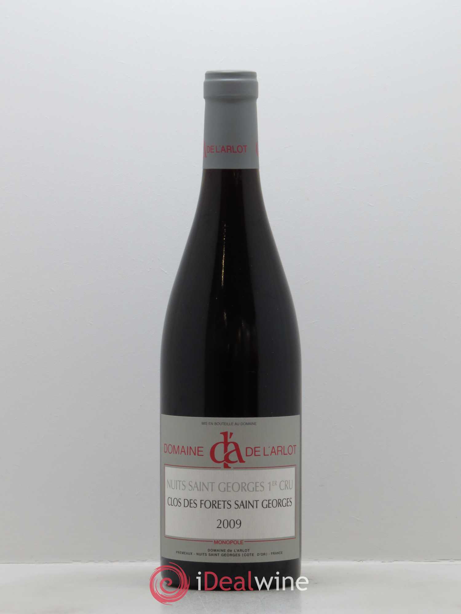 Nuits-Saint-Georges 1er Cru Clos des Forêts Saint-Georges Domaine de l'Arlot 2009 - Lot de 1 bouteille - 0