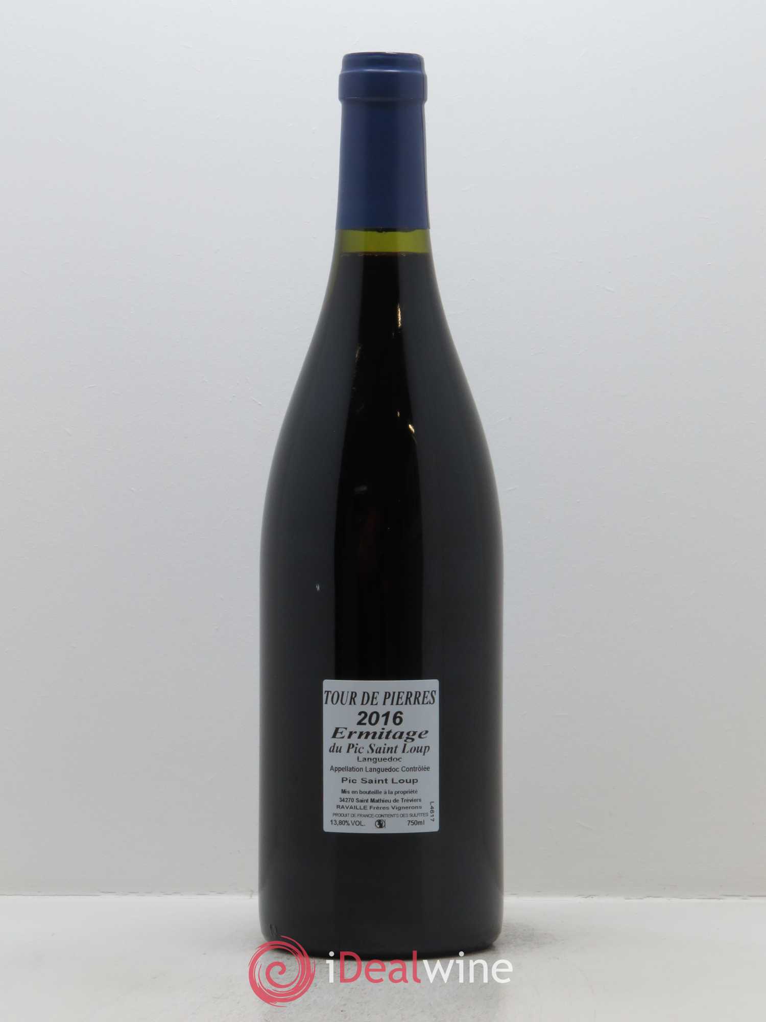 Pic Saint-Loup Héritage du Pic Saint-Loup (anciennement Ermitage) Tour de Pierres 2016 - Lot de 1 bouteille - 1
