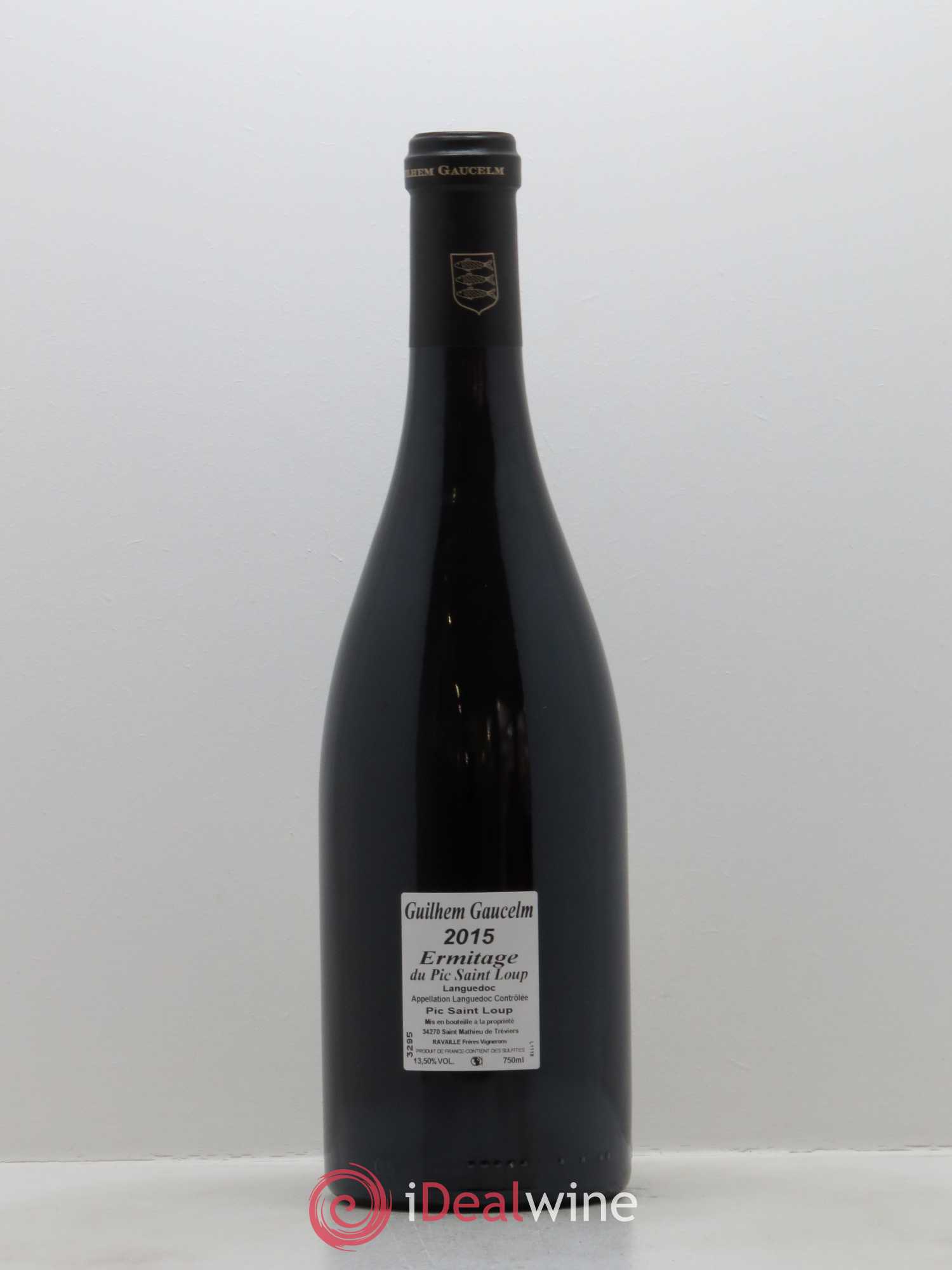 Pic Saint-Loup Héritage du Pic Saint-Loup (anciennement Ermitage) Guilhem Gaucelm 2015 - Lot de 1 bouteille - 1