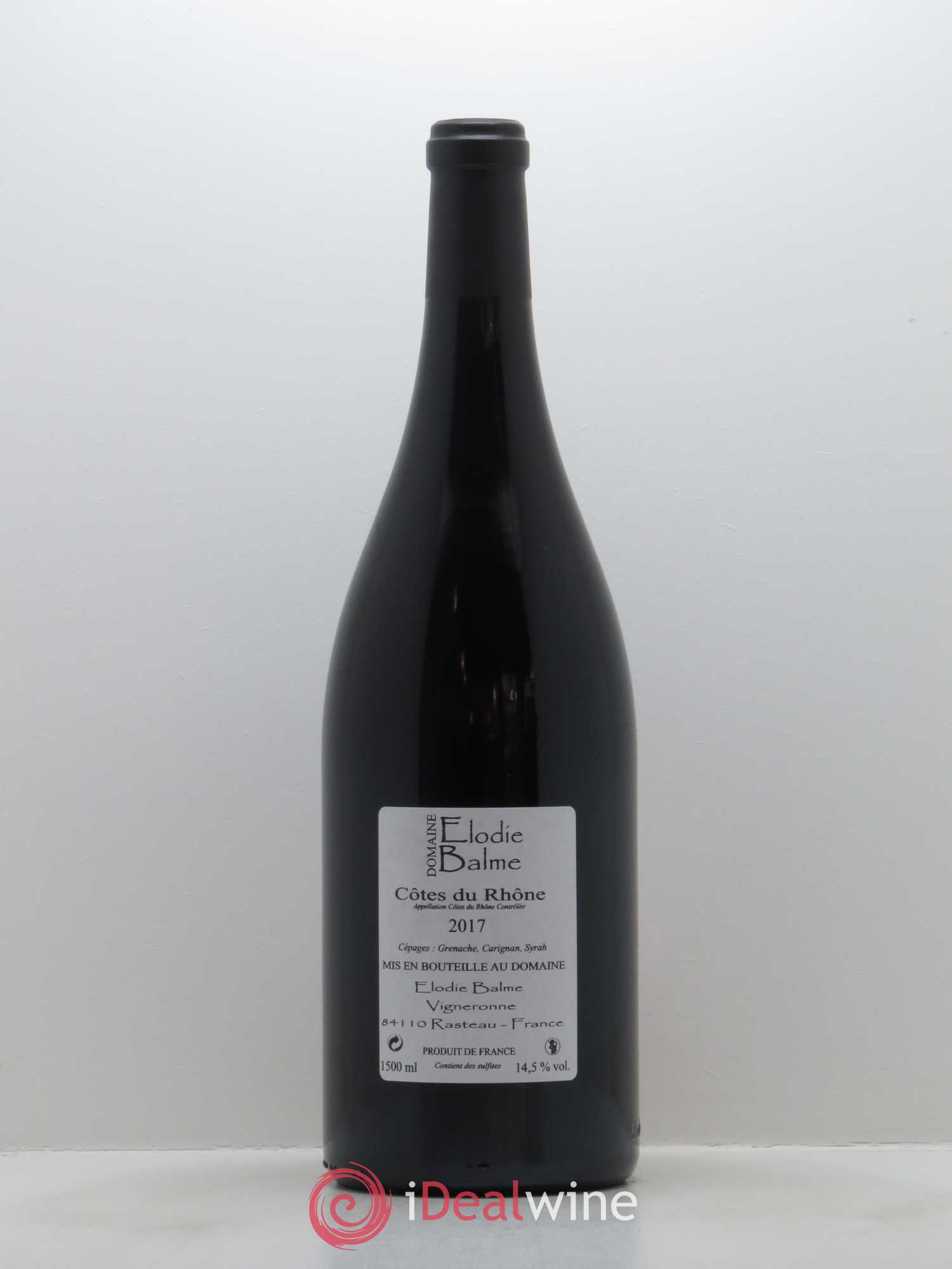 Côtes-du-Rhône Elodie Balme (Domaine) 2017 - Lot de 1 magnum - 1