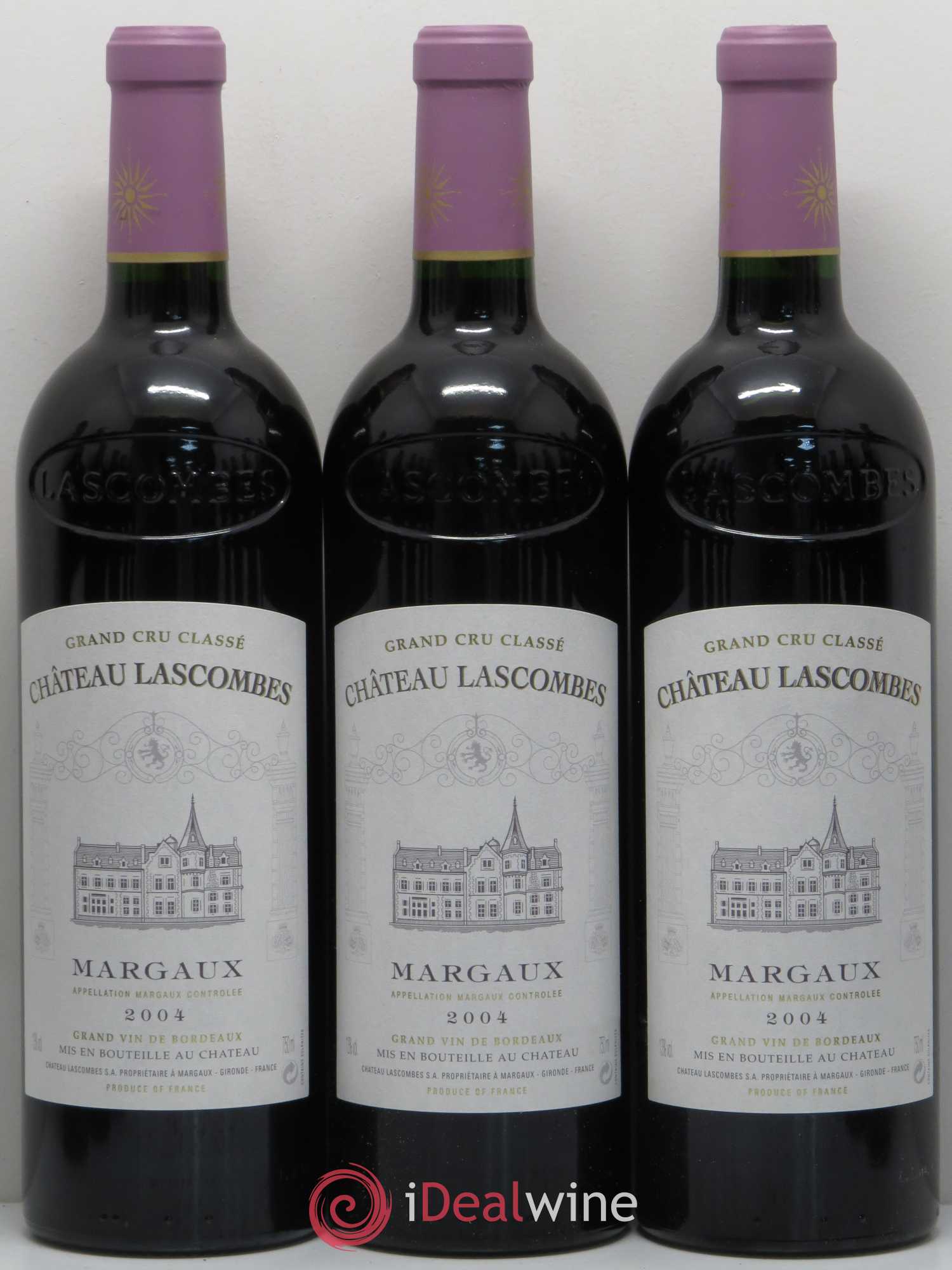 Château Lascombes 2ème Grand Cru Classé 2004 - Lot de 12 bouteilles - 1