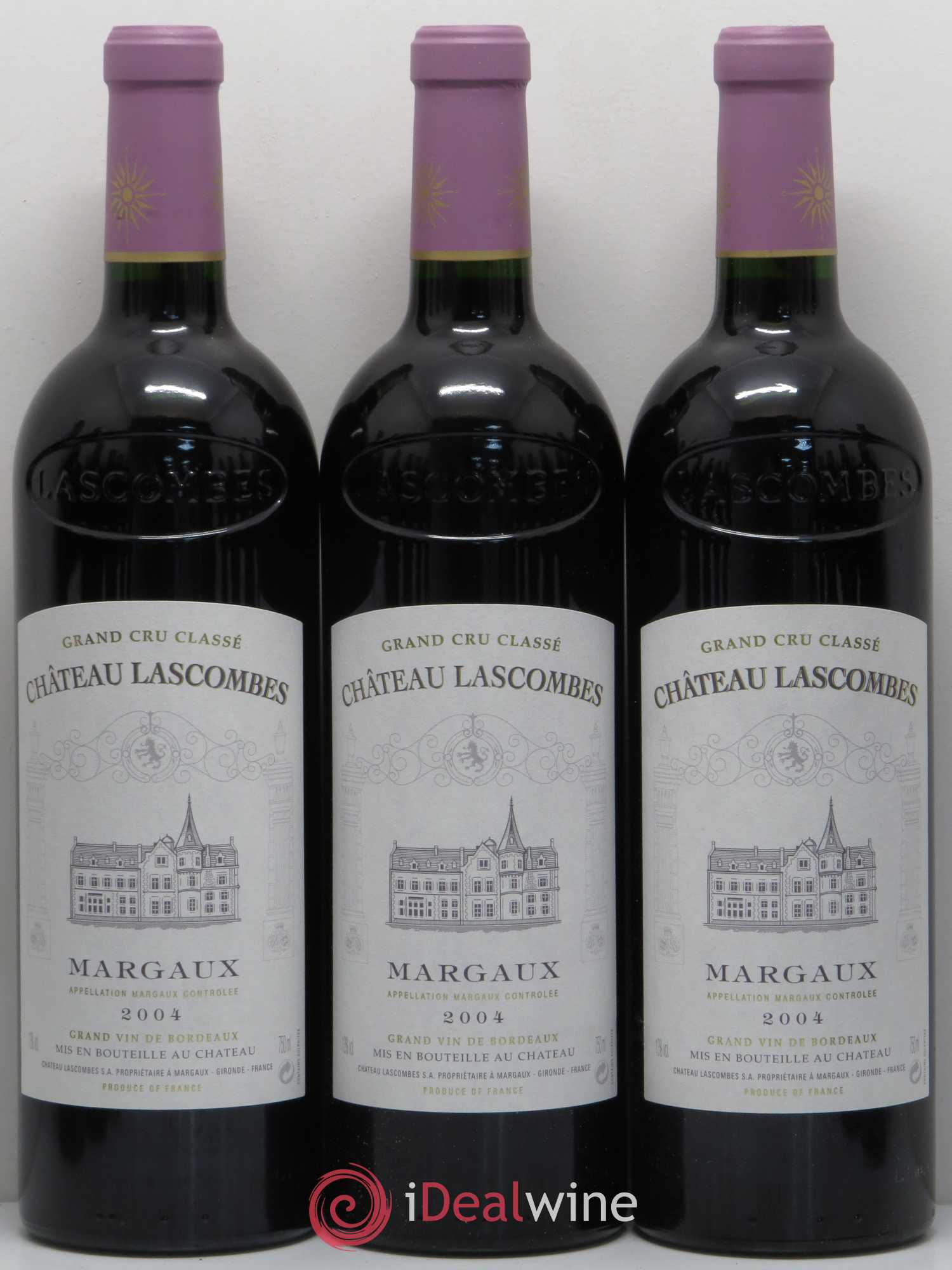 Château Lascombes 2ème Grand Cru Classé 2004 - Lot de 12 bouteilles - 2