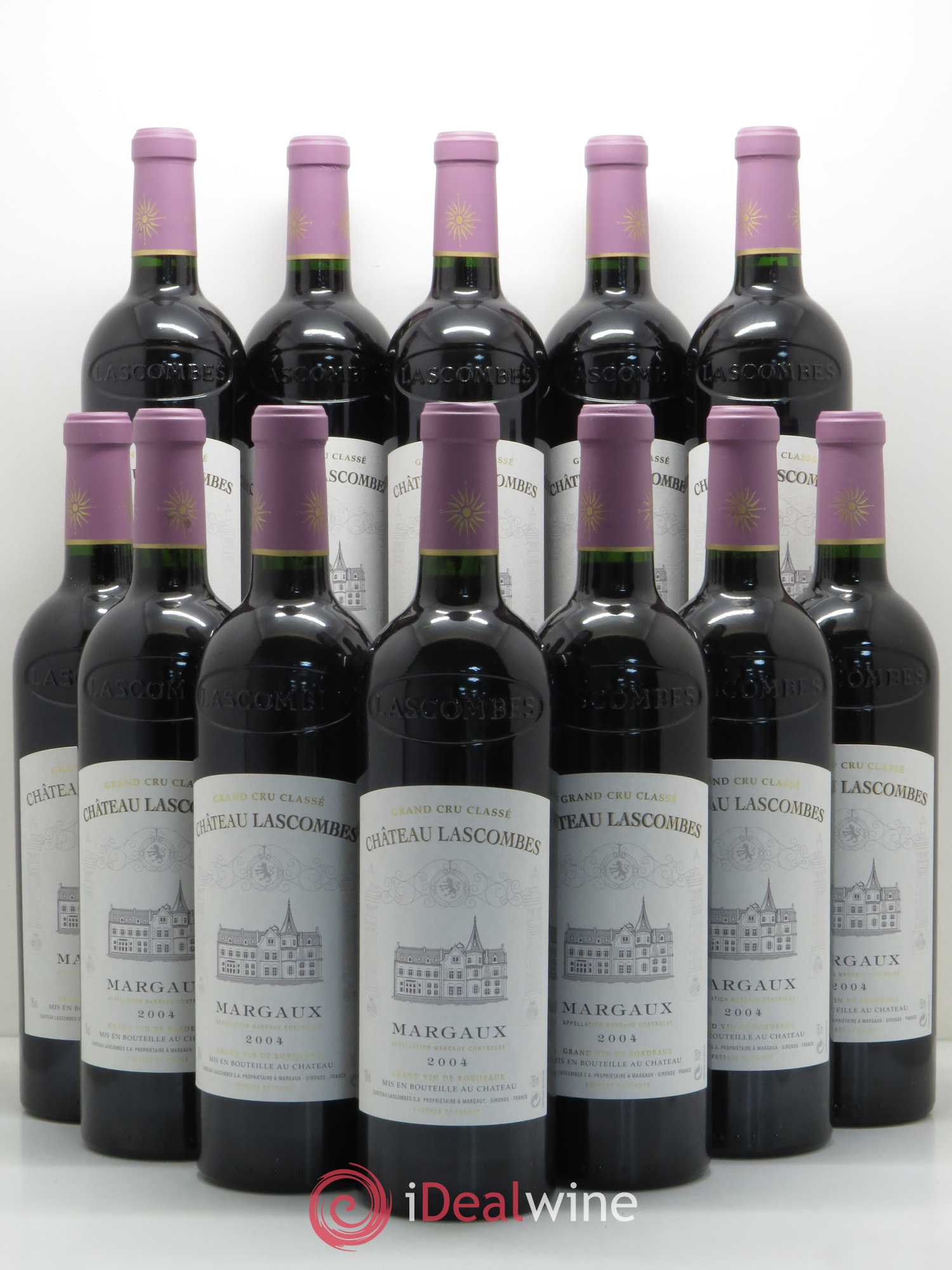 Château Lascombes 2ème Grand Cru Classé 2004 - Lot de 12 bouteilles - 0