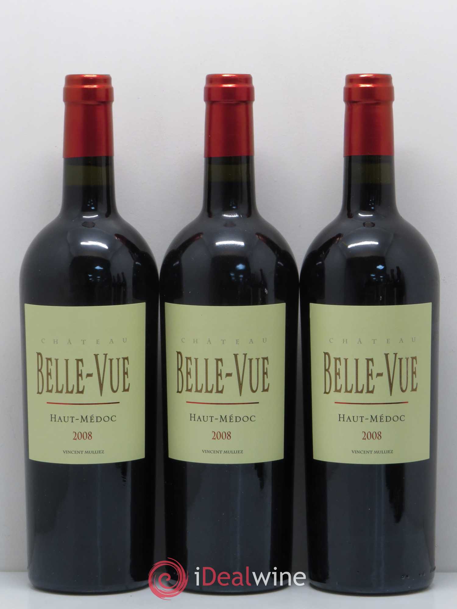 Château Belle-Vue 2008 - Lot de 6 bouteilles - 1