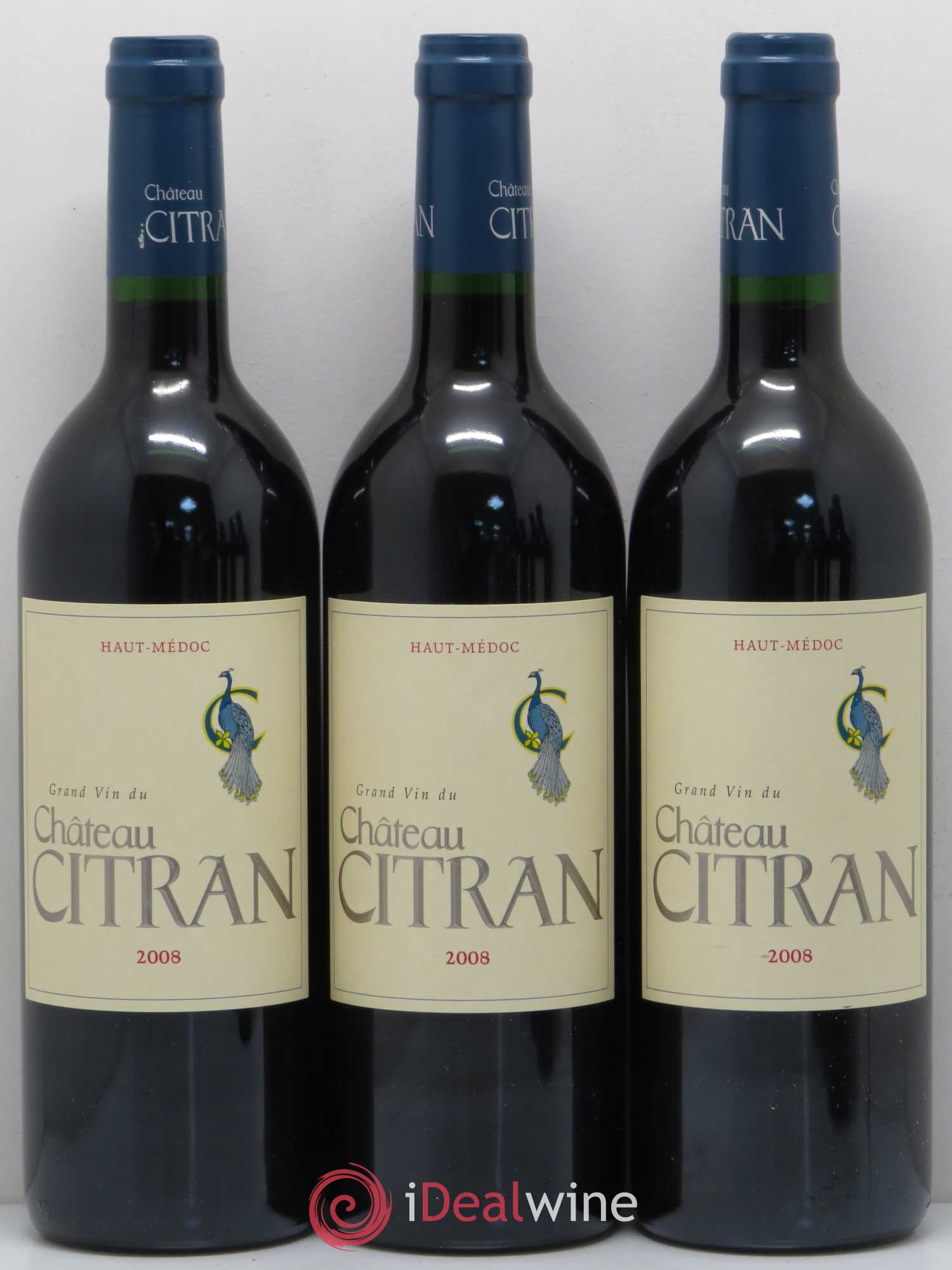 Château Citran Cru Bourgeois 2008 - Lot de 6 bouteilles - 1