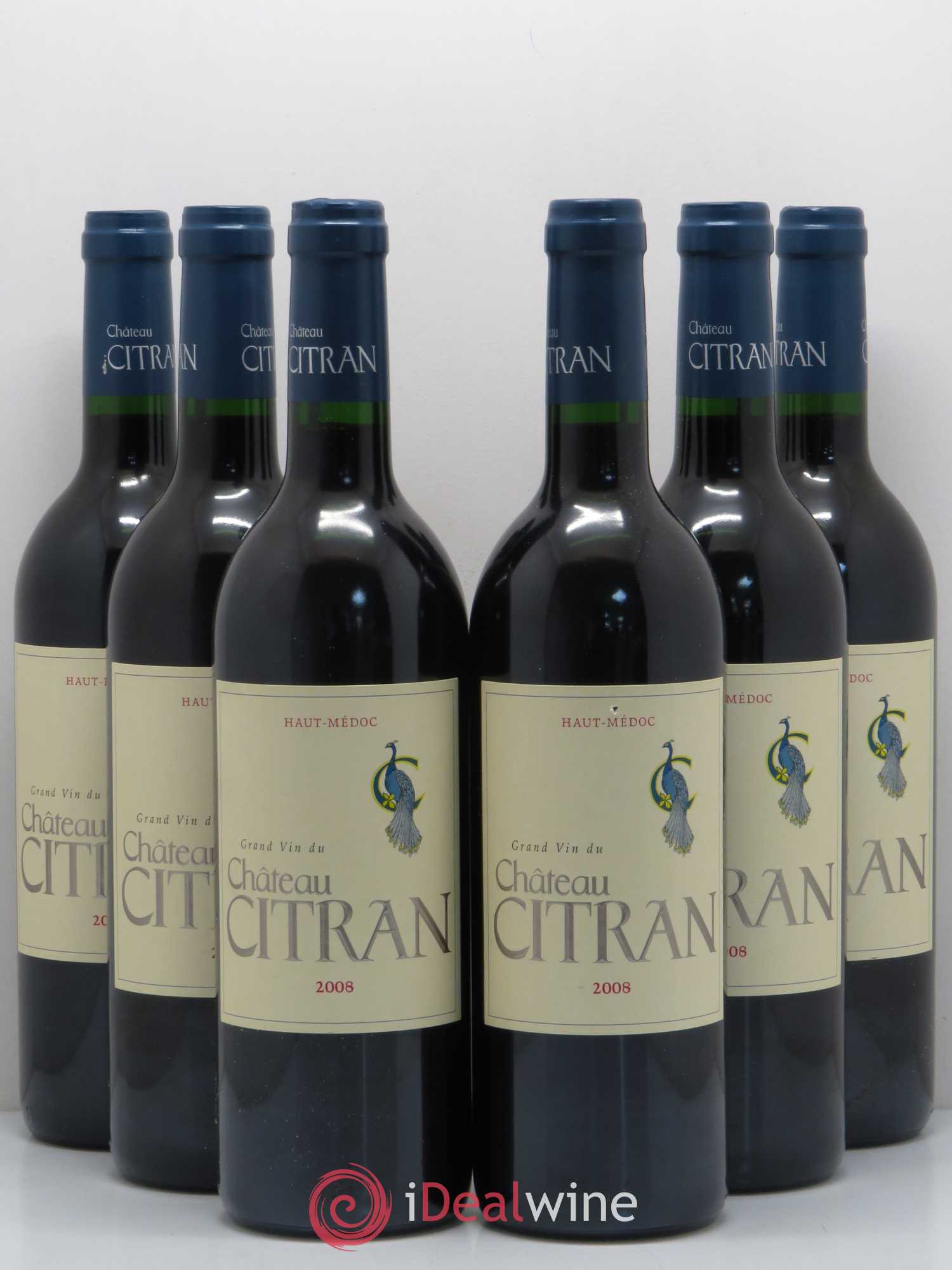 Château Citran Cru Bourgeois 2008 - Lot de 6 bouteilles - 0