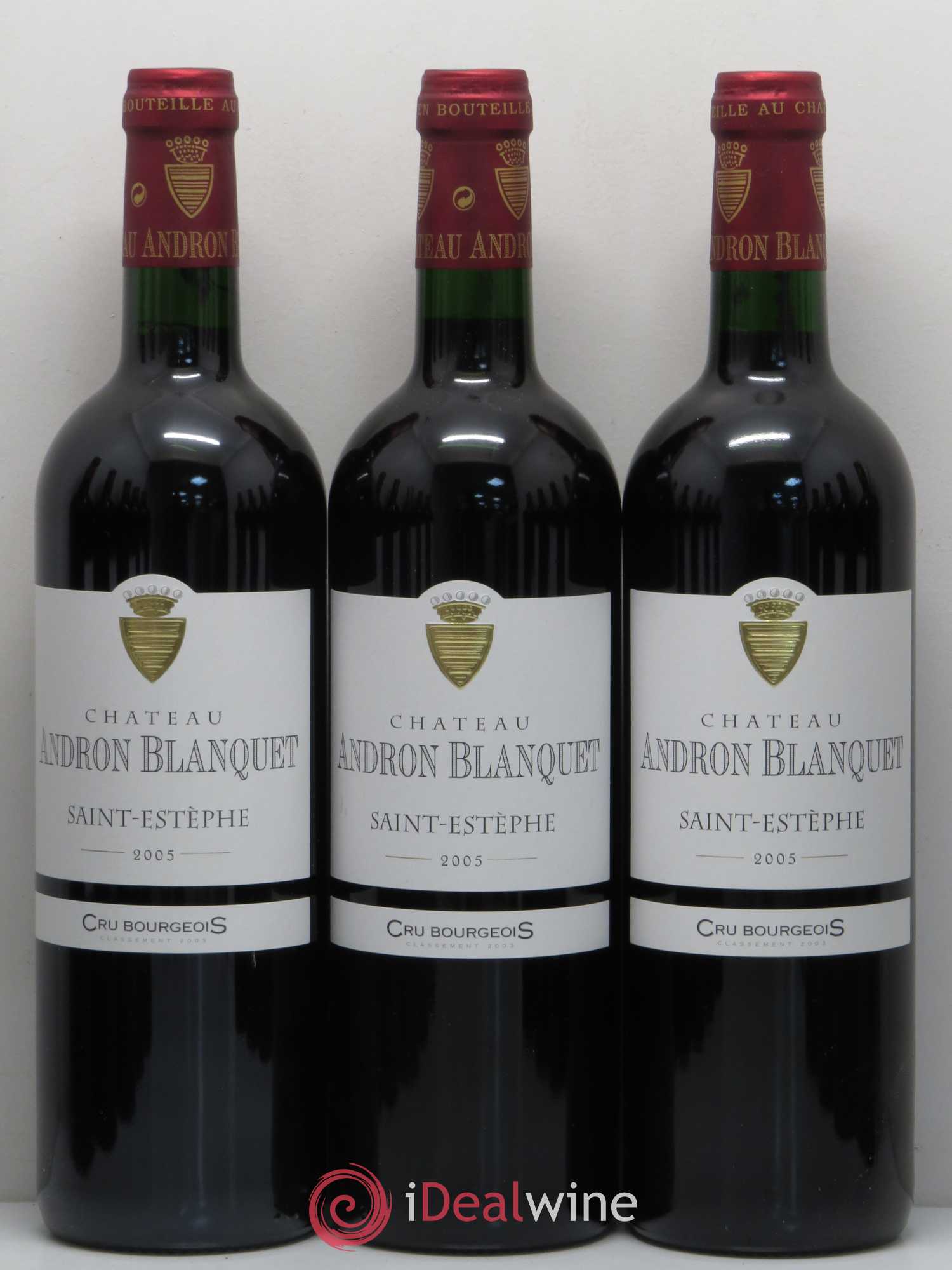 Château Andron Blanquet Cru Bourgeois 2005 - Lot de 12 bouteilles - 1