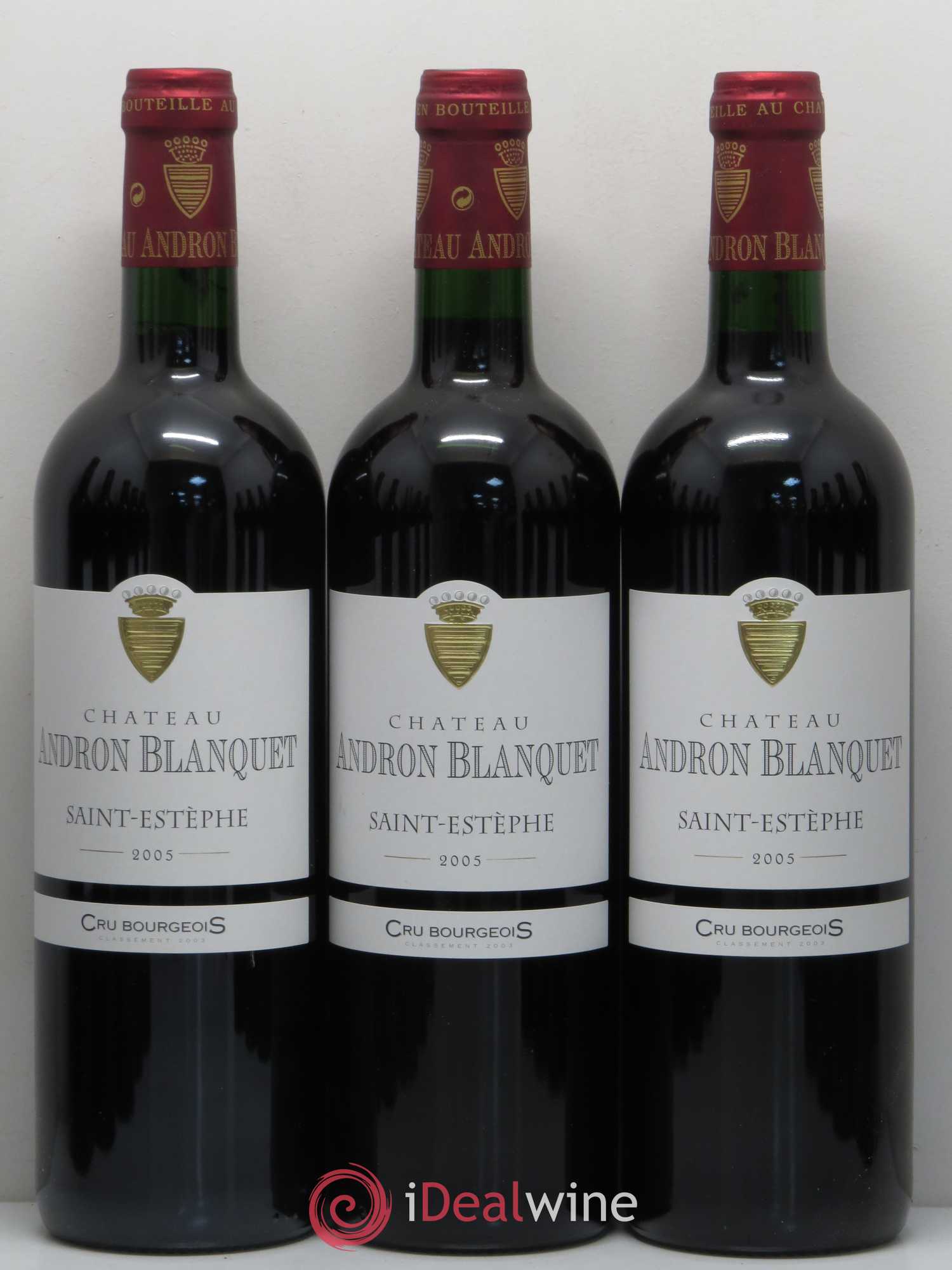 Château Andron Blanquet Cru Bourgeois 2005 - Lot de 12 bouteilles - 2