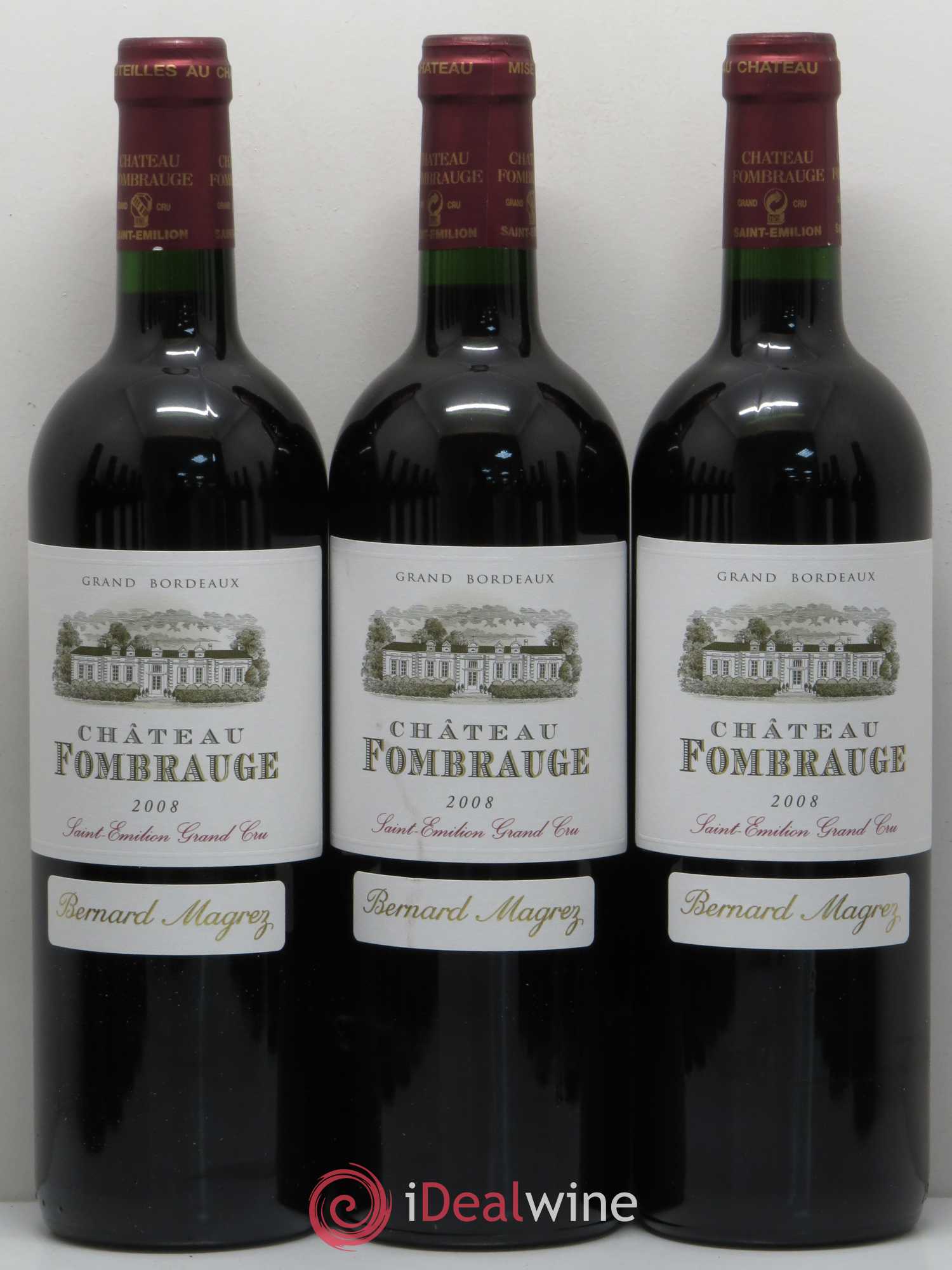 Château Fombrauge Grand Cru Classé 2008 - Lot de 12 bouteilles - 1