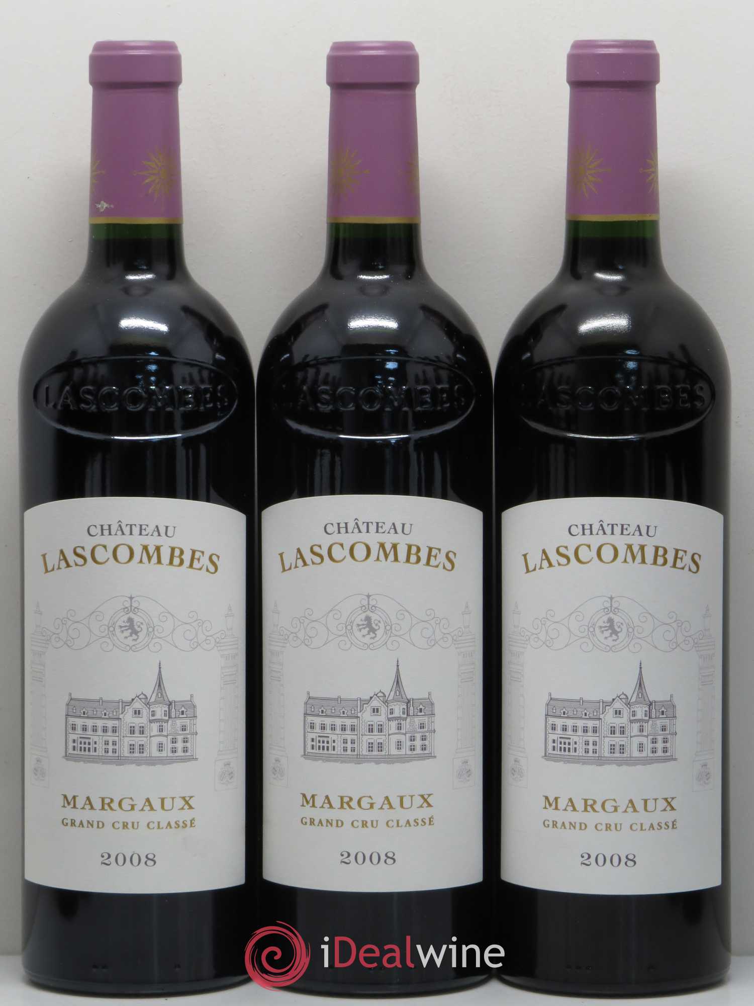 Château Lascombes 2ème Grand Cru Classé 2008 - Lot de 12 bouteilles - 1
