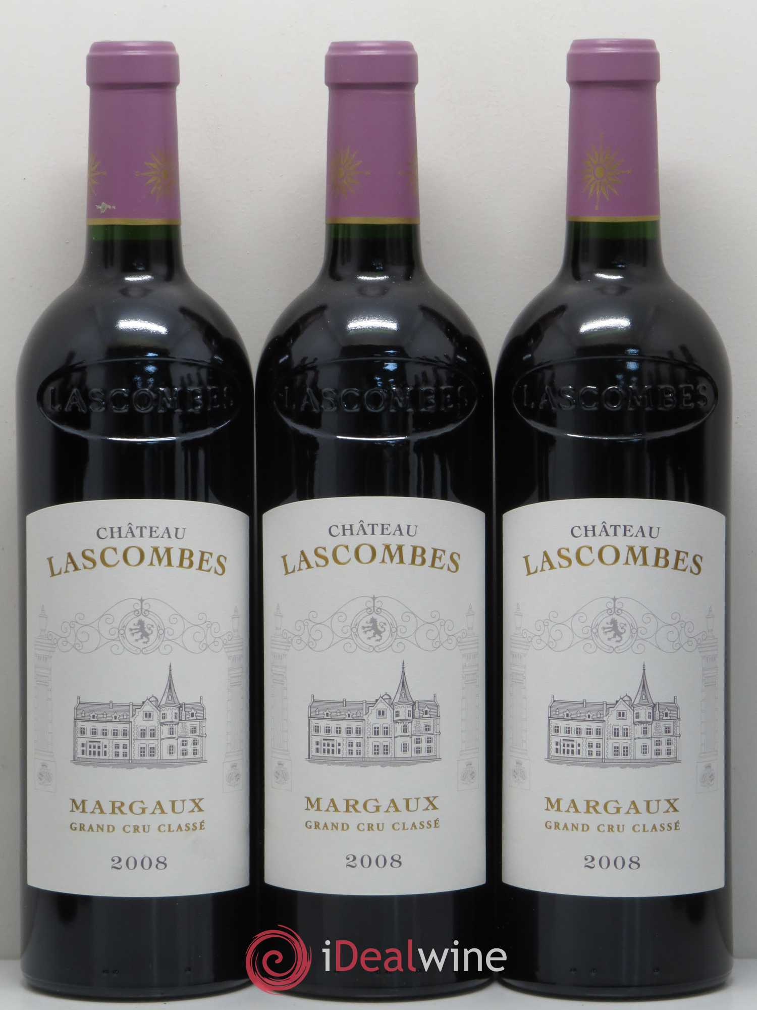 Château Lascombes 2ème Grand Cru Classé 2008 - Lot de 12 bouteilles - 2