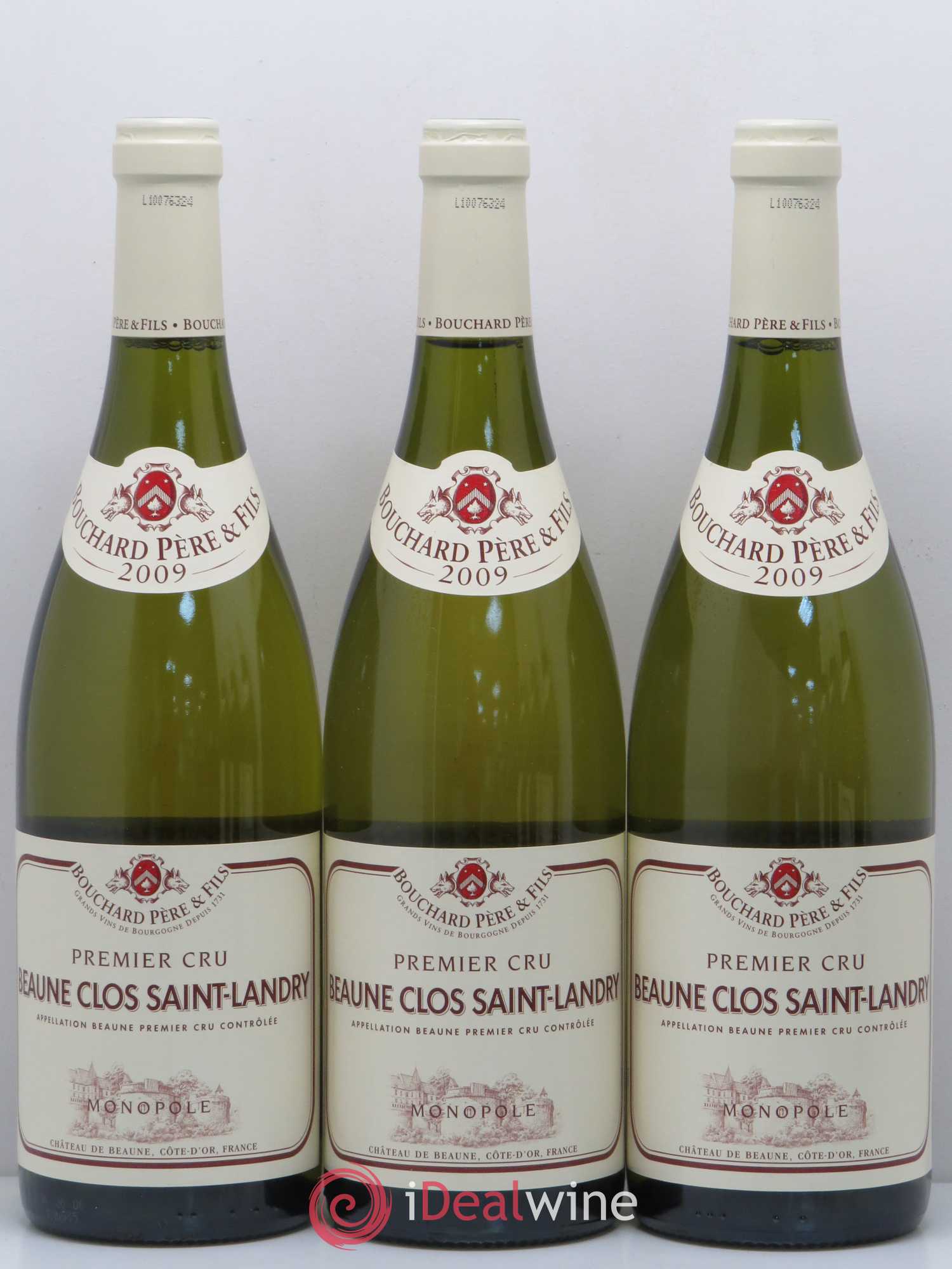 Beaune 1er Cru Clos Saint Landry Monopole Bouchard Père & Fils 2009 - Lot de 6 bouteilles - 2