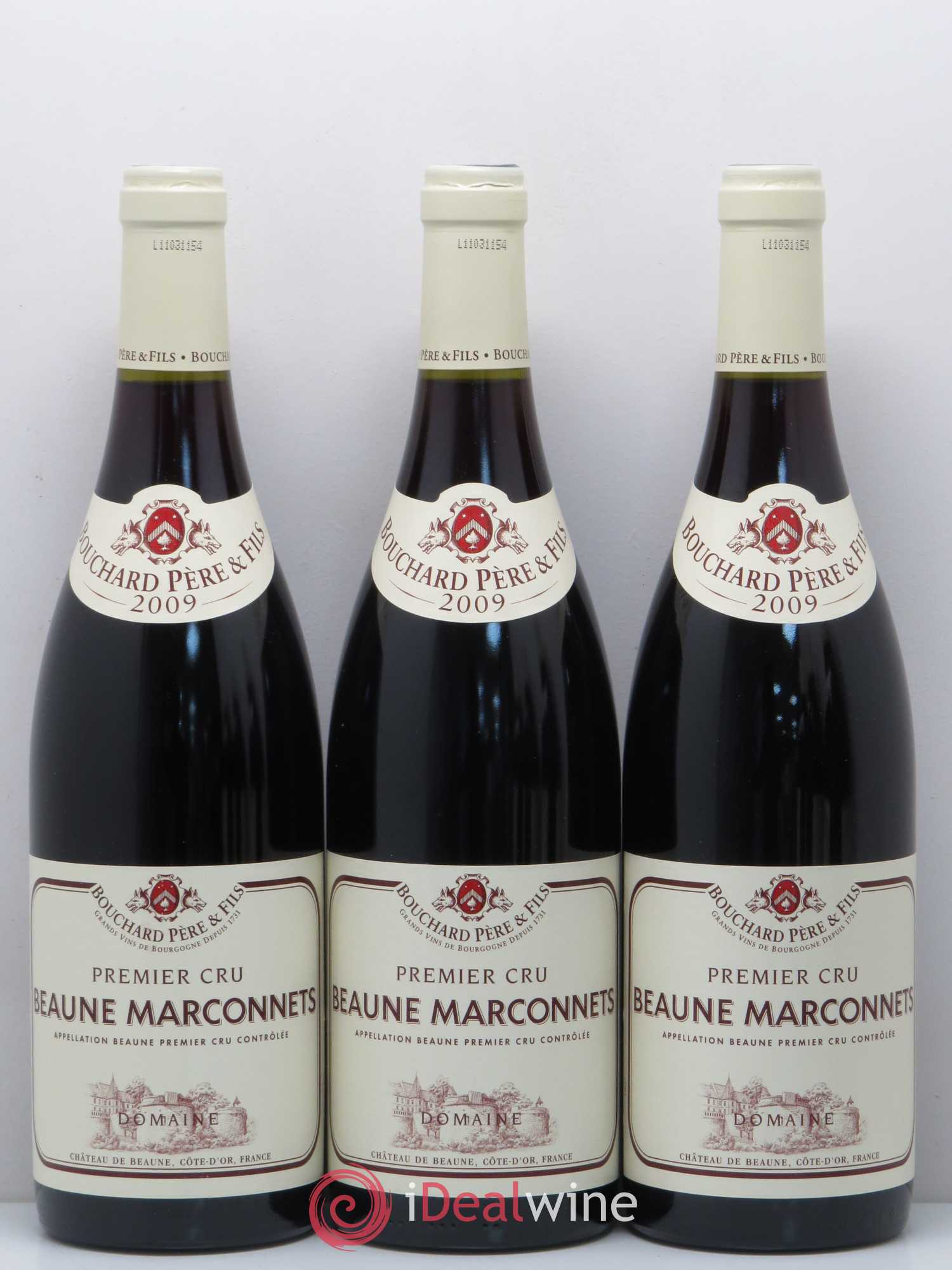 Beaune 1er Cru Marconnets Bouchard Père & Fils 2009 - Lot de 12 bouteilles - 4