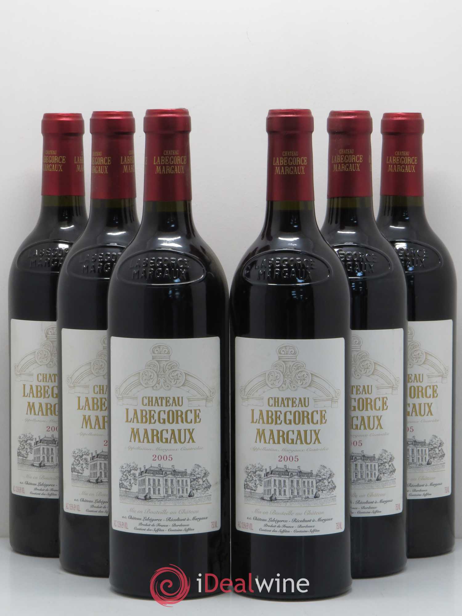 Château Labegorce Cru Bourgeois 2005 - Lot de 6 bouteilles - 0