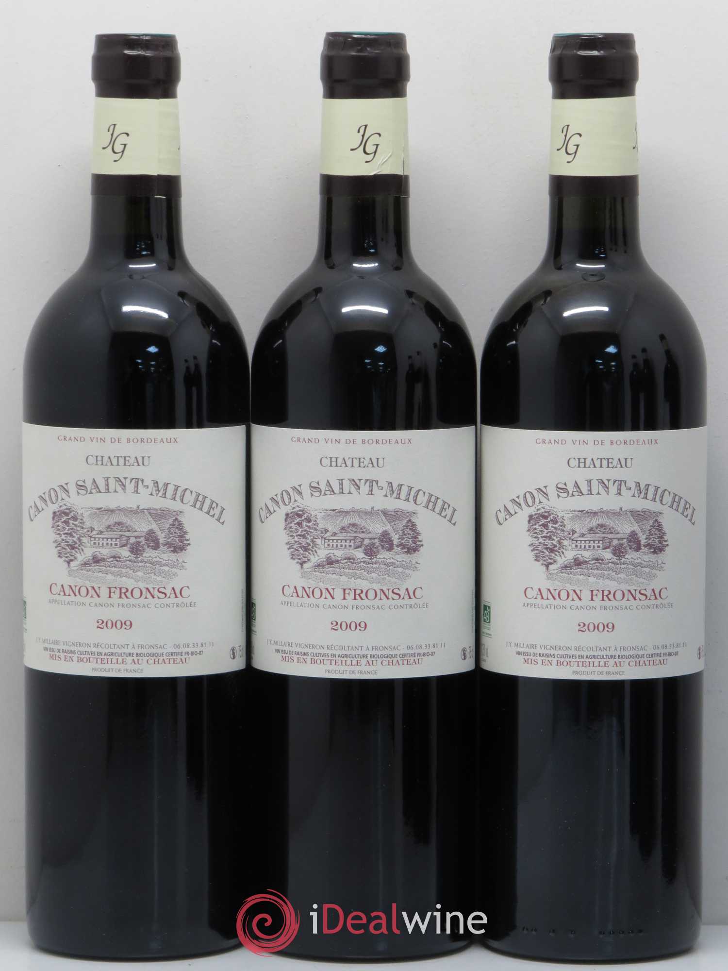 Canon-Fronsac Château Canon Saint-Michel 2009 - Lot de 12 bouteilles - 3