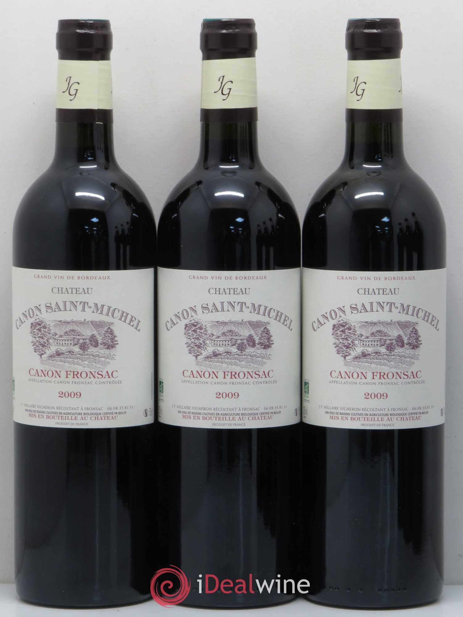 Canon-Fronsac Château Canon Saint-Michel 2009 - Lot de 12 bouteilles - 4