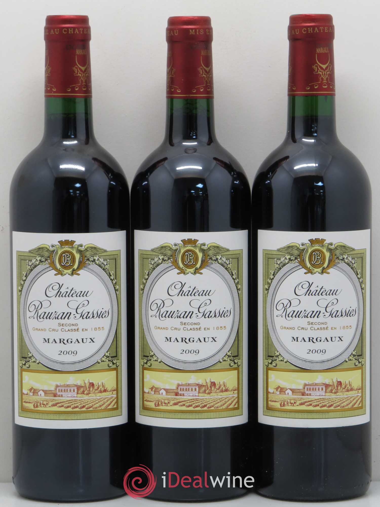 Château Rauzan-Gassies 2ème Grand Cru Classé 2009 - Lot de 6 bouteilles - 2