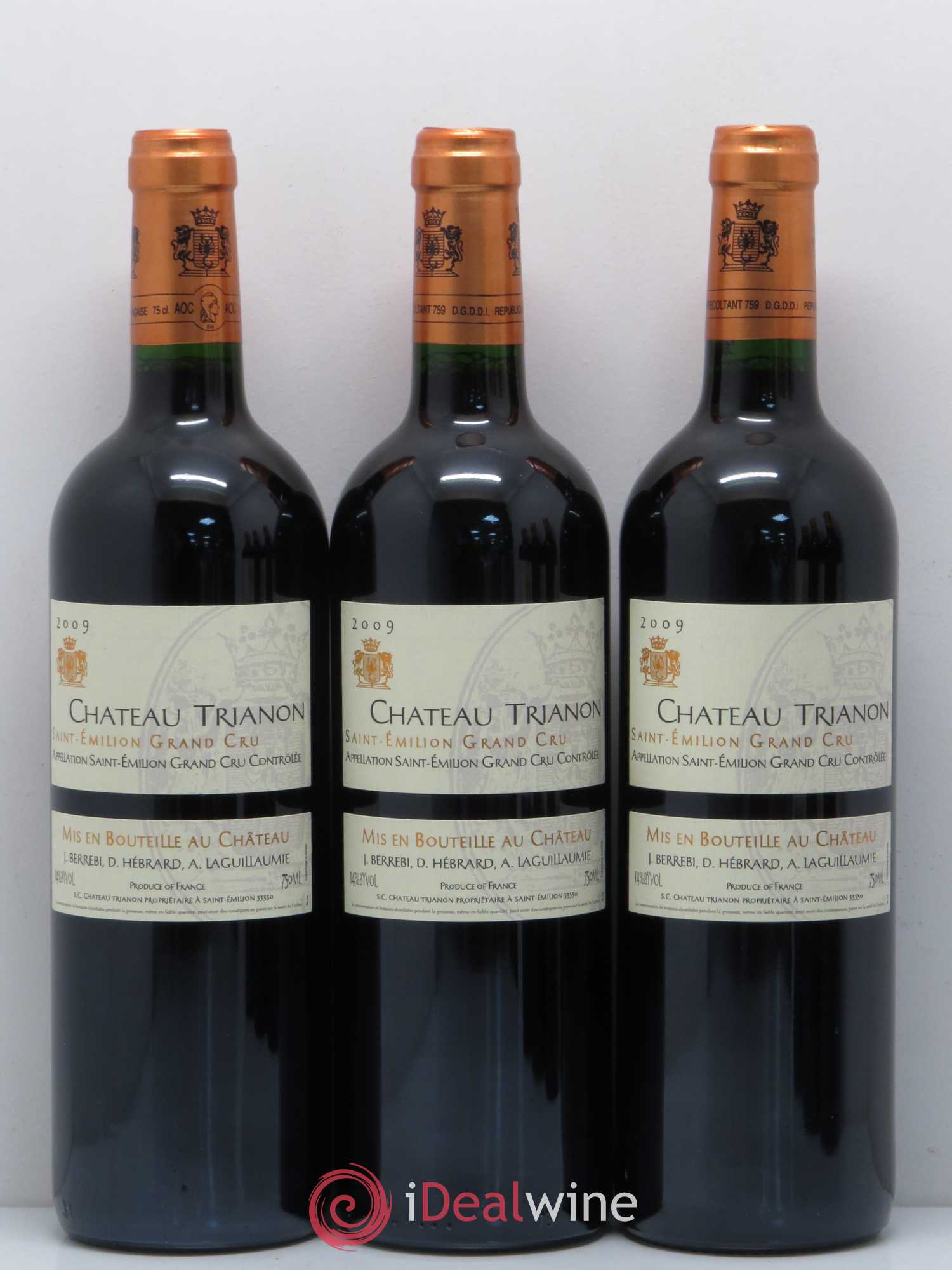 Château Trianon 2009 - Lot de 12 bouteilles - 1